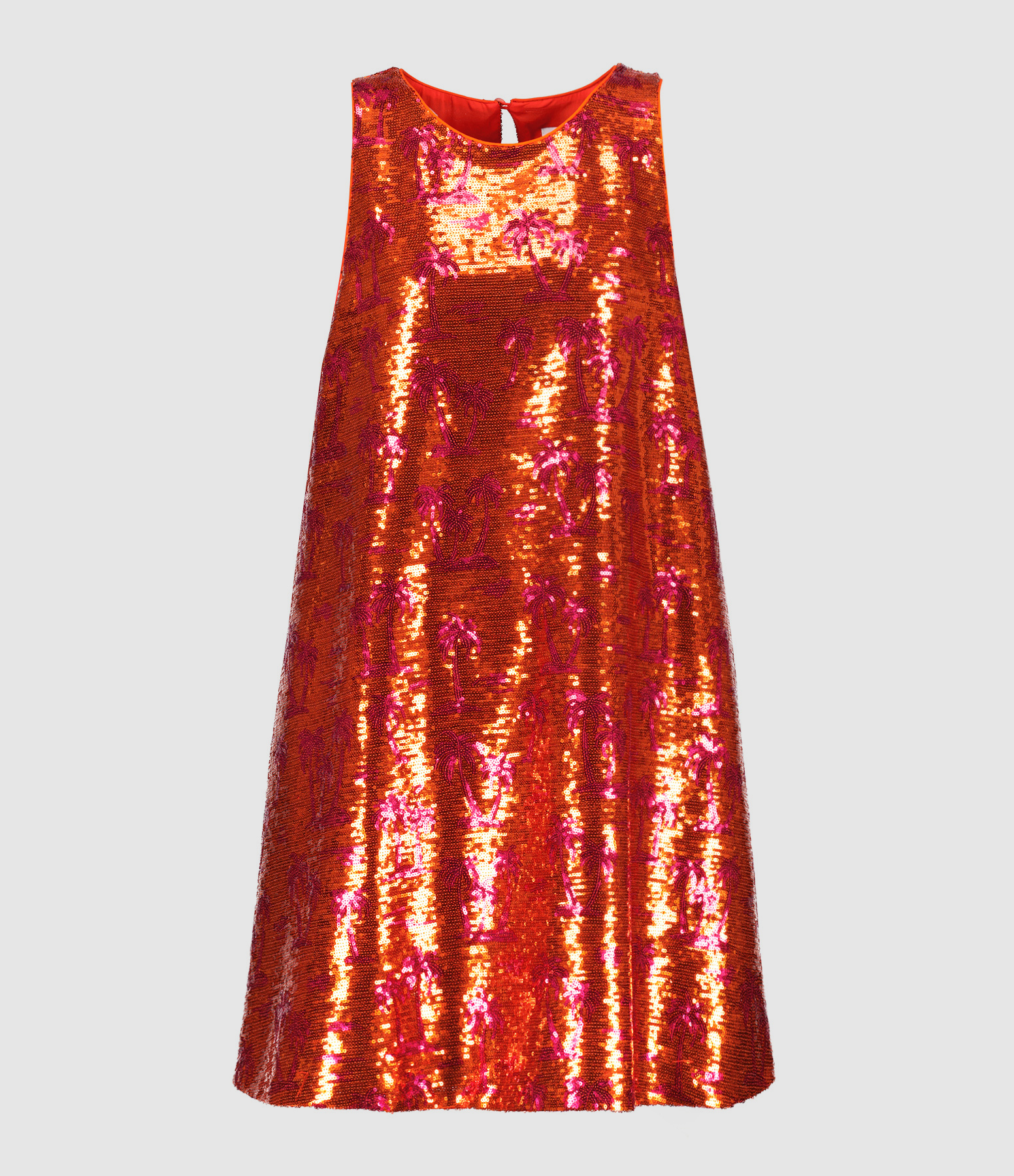 Elie Felice Orange Dress