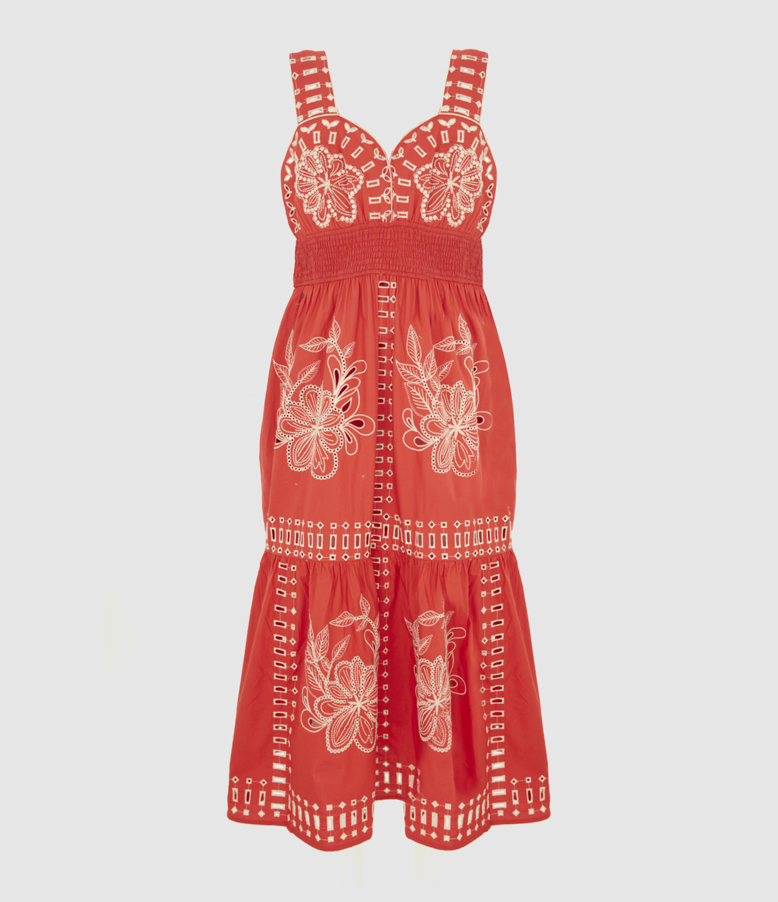 Fawn Terracotta Sleeveless Maxi Dress
