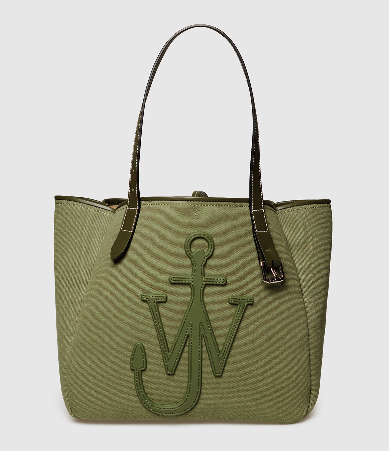 Khaki Belt Tote Bag