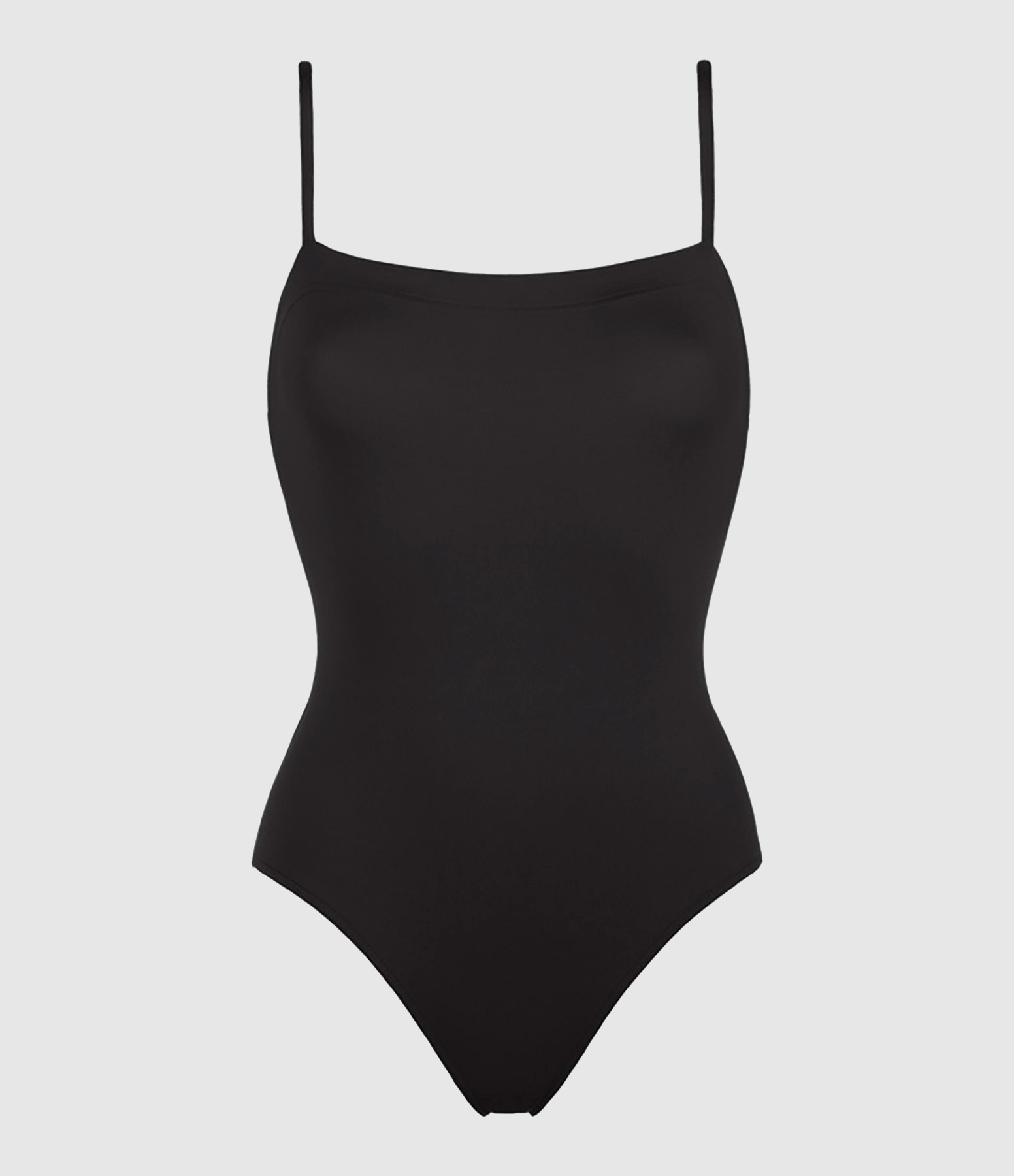 Black Watercolour One-Piece Swimsuit