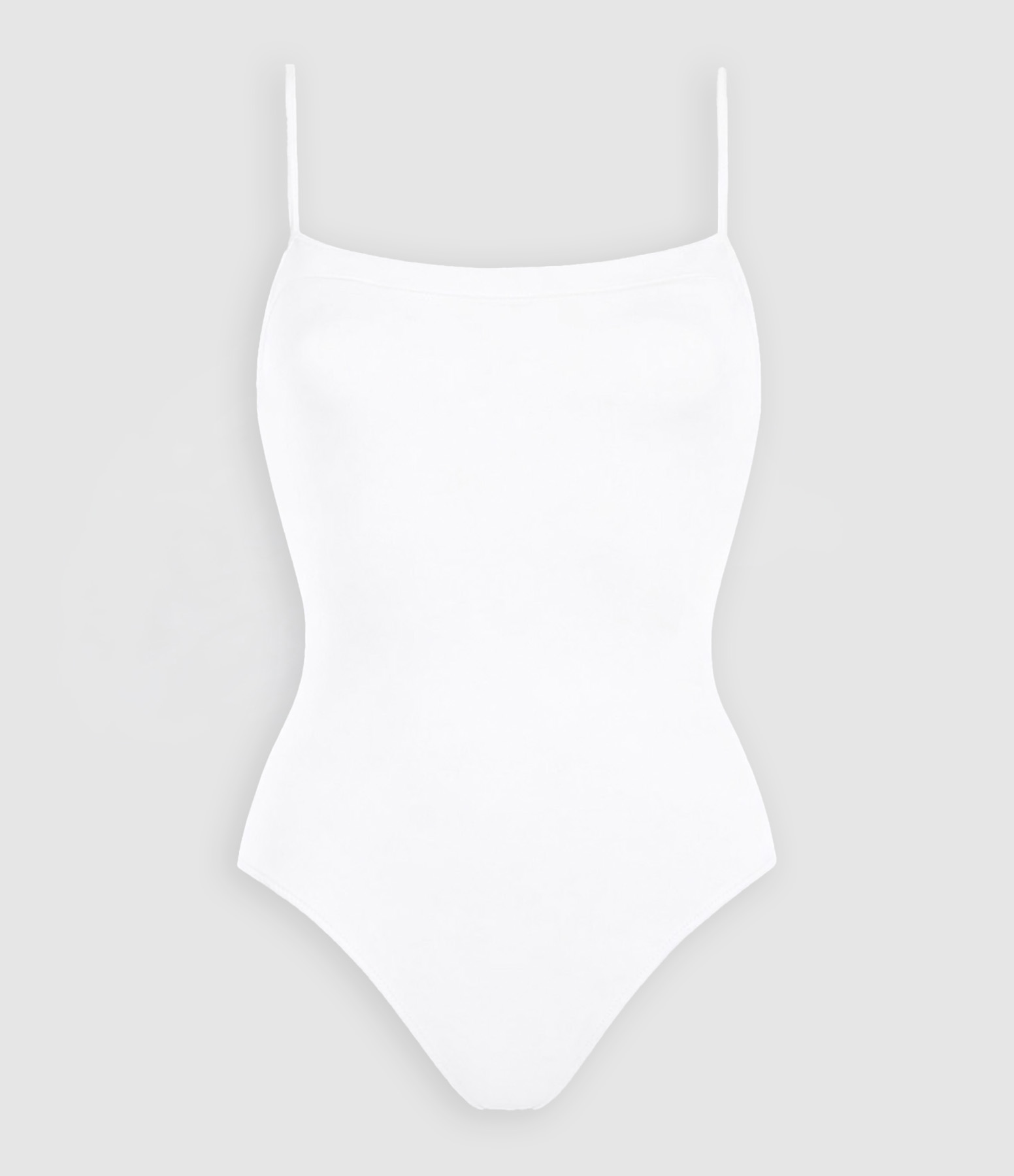 White Watercolour One-Piece Swimsuit