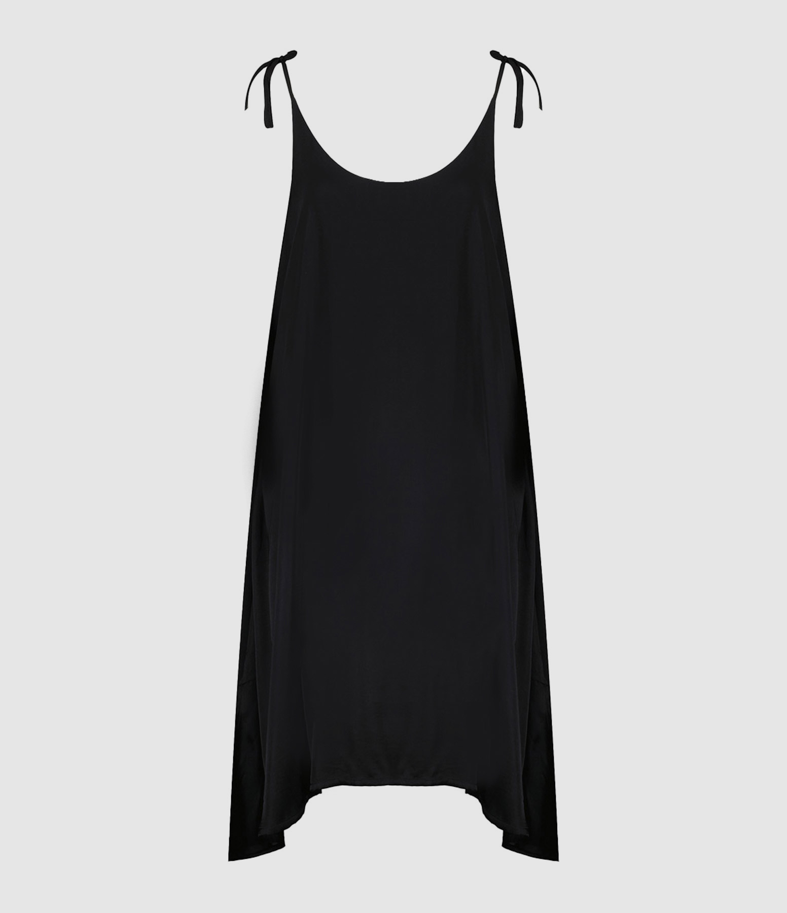 Black Short Backless Dress
