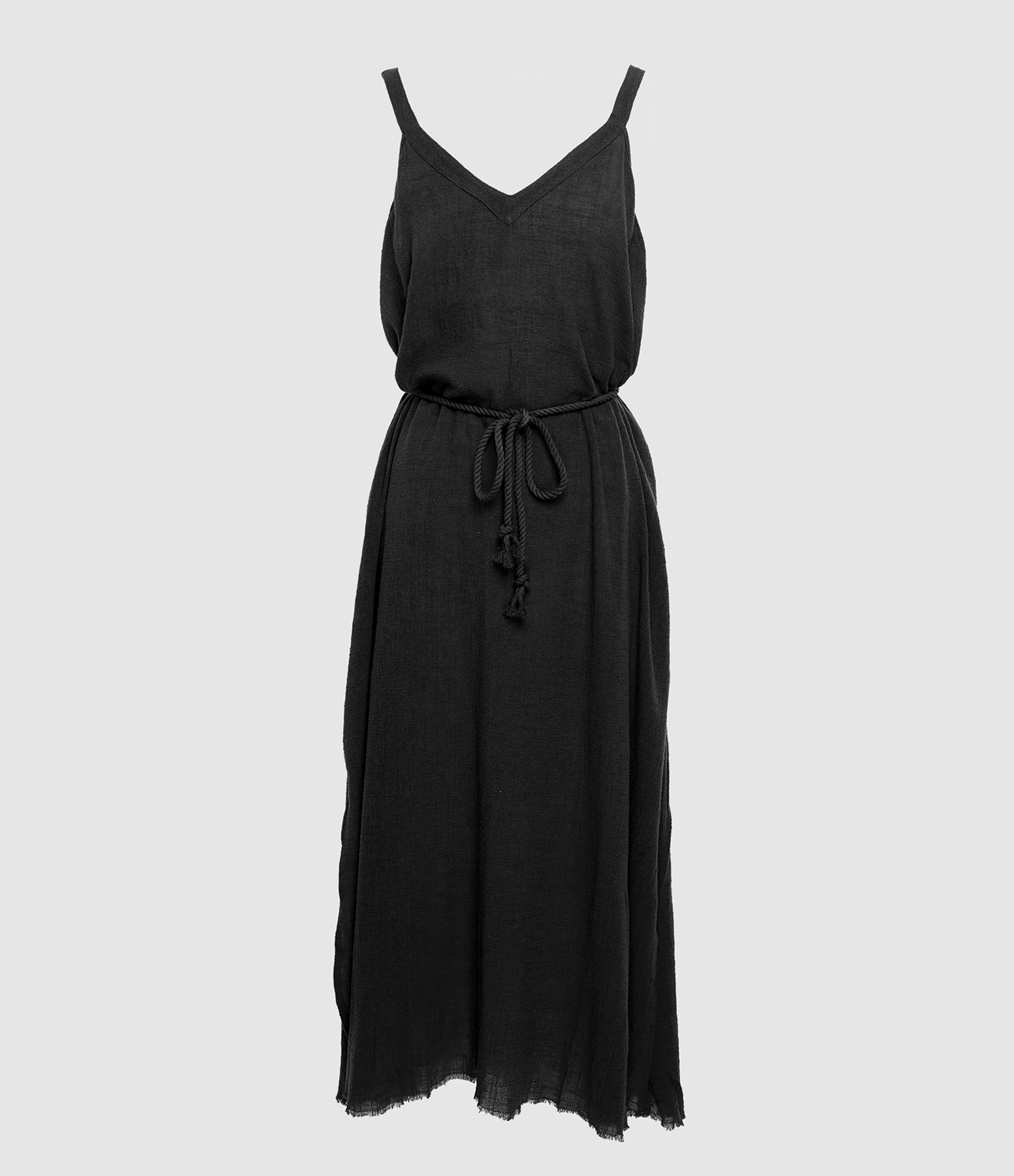 Black Backless Maxi Dress, Palma de Mallorca