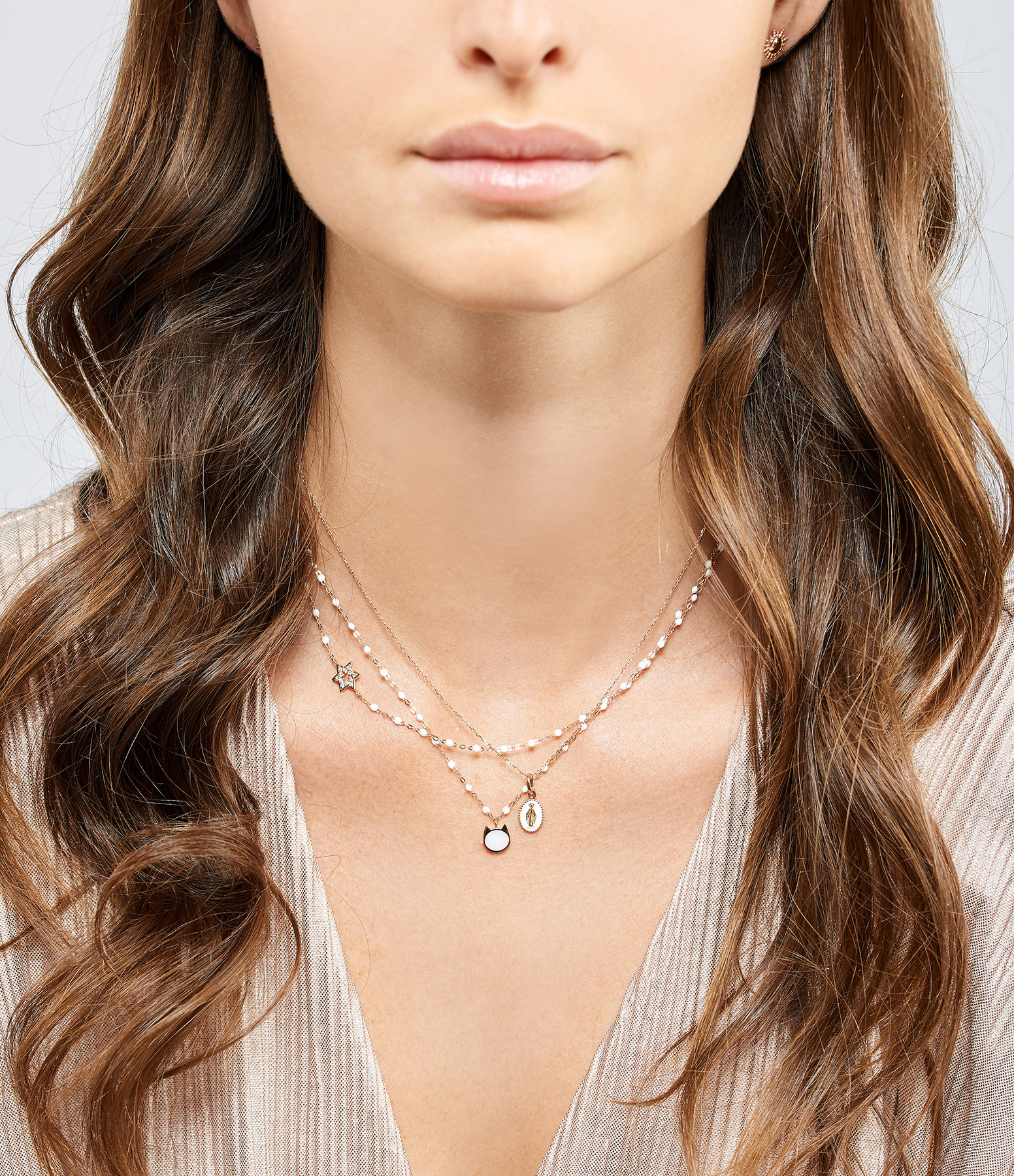 Gigi Gold Chain, 42 cm