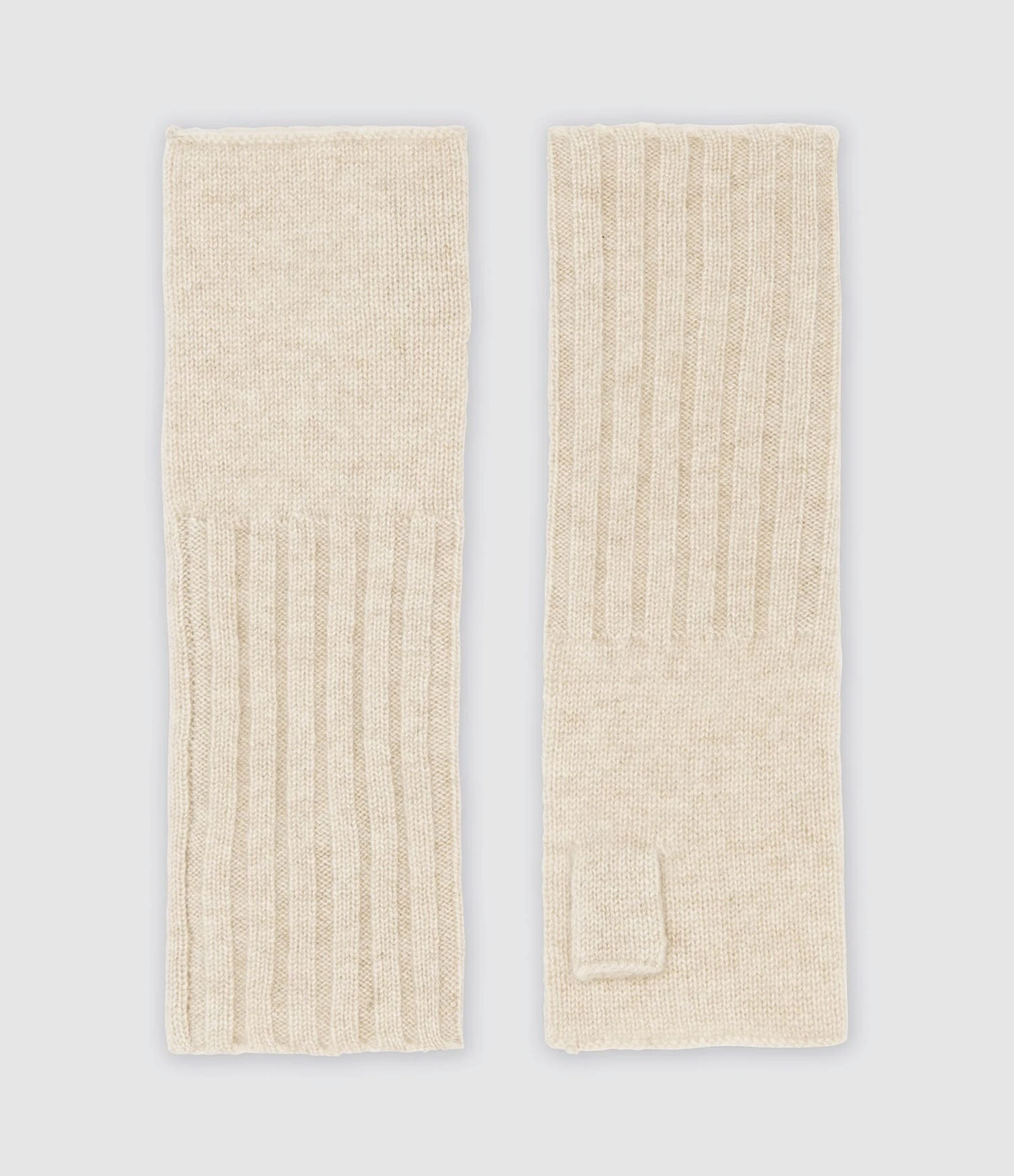 Alexine Cashmere Sandstone Mittens