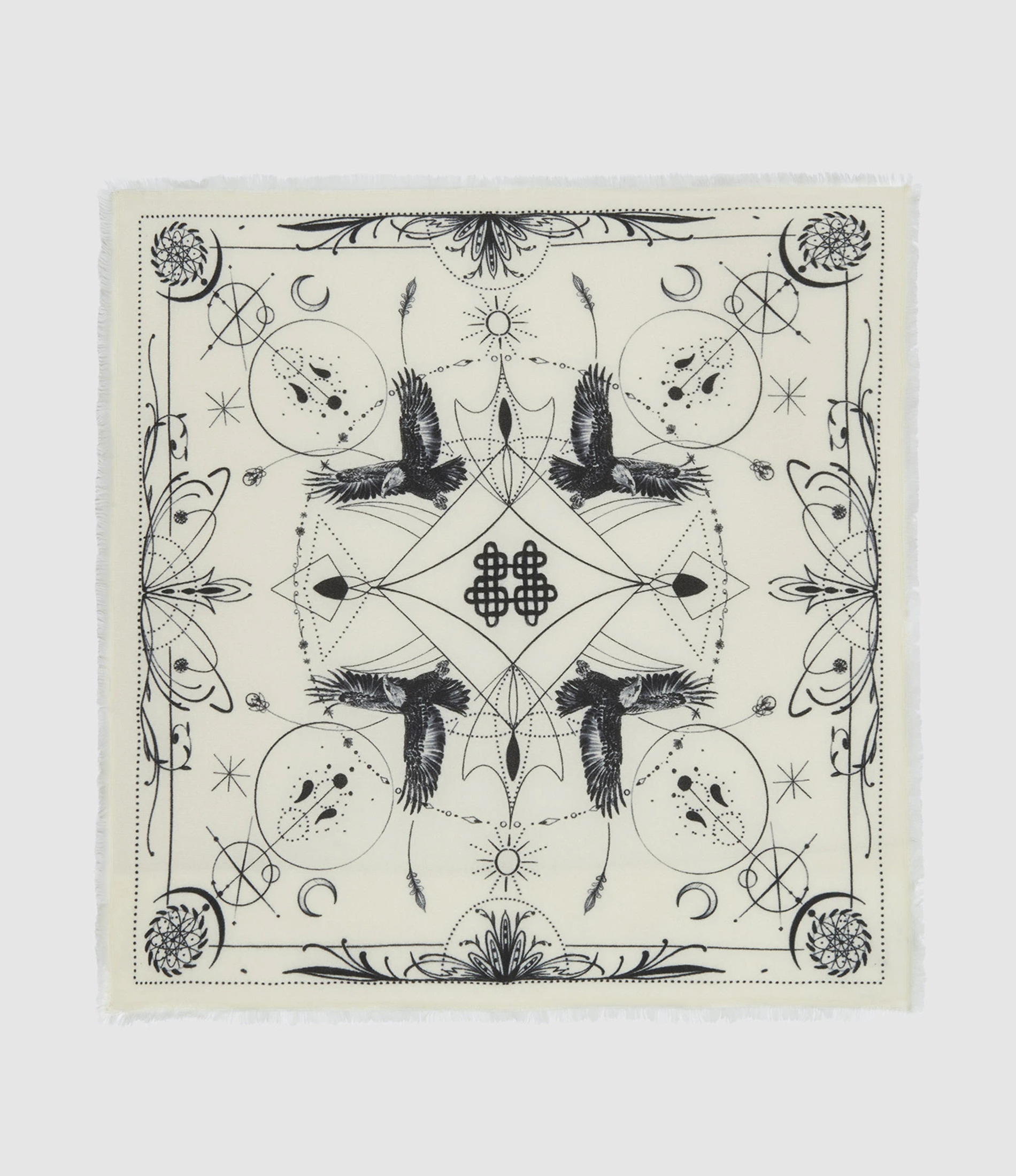 Hiloki White Scarf, Dr Woo x Kujten Collaboration