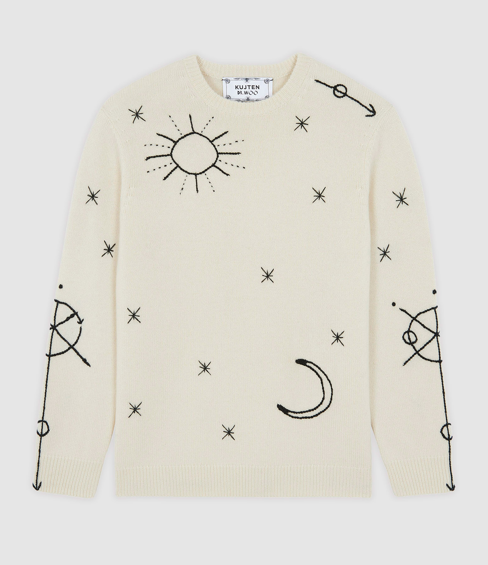 White Astral Jumper, Dr Woo x Kujten Collaboration
