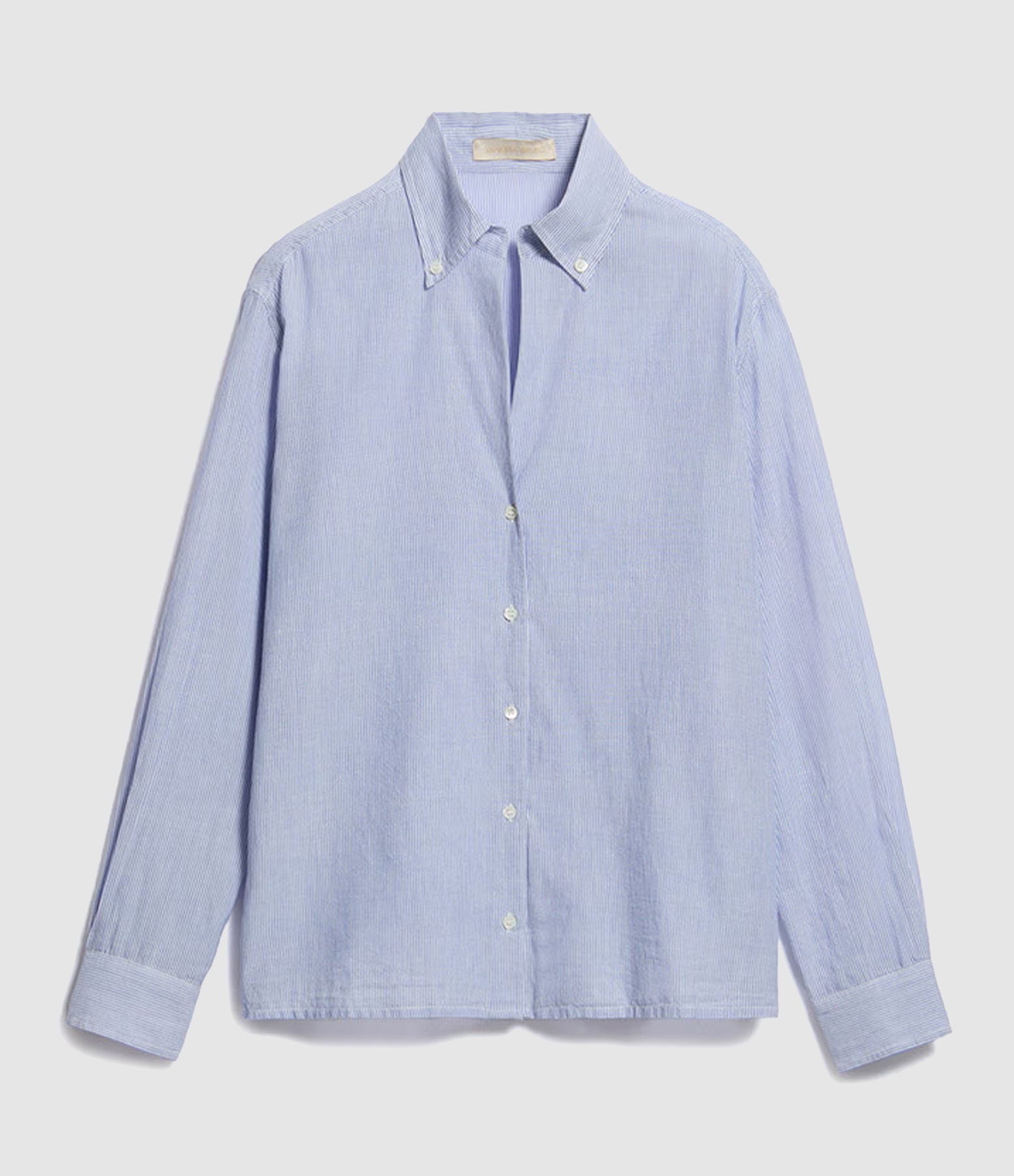 Druyat Ecru Striped Shirt