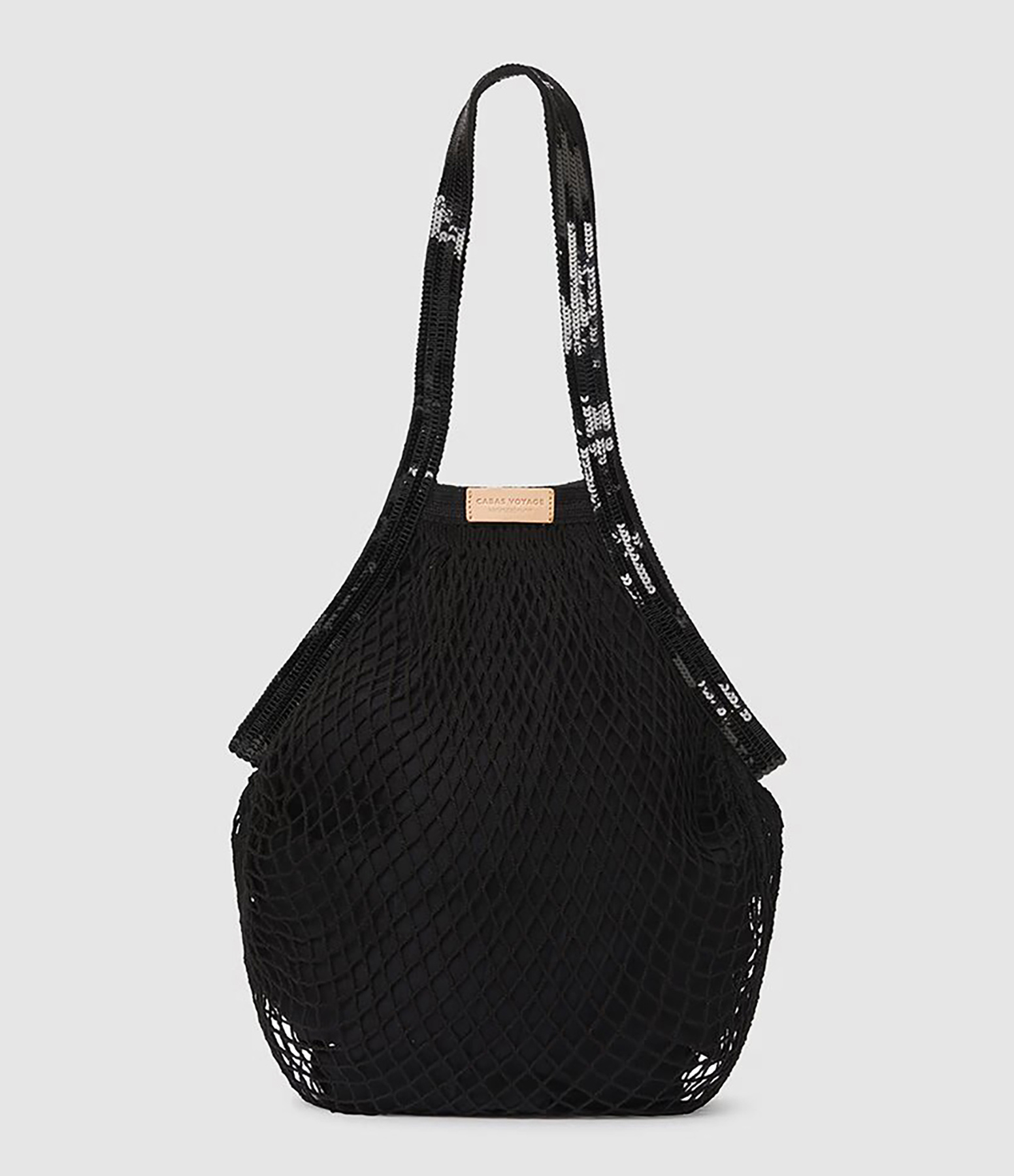 Black Mesh Bag