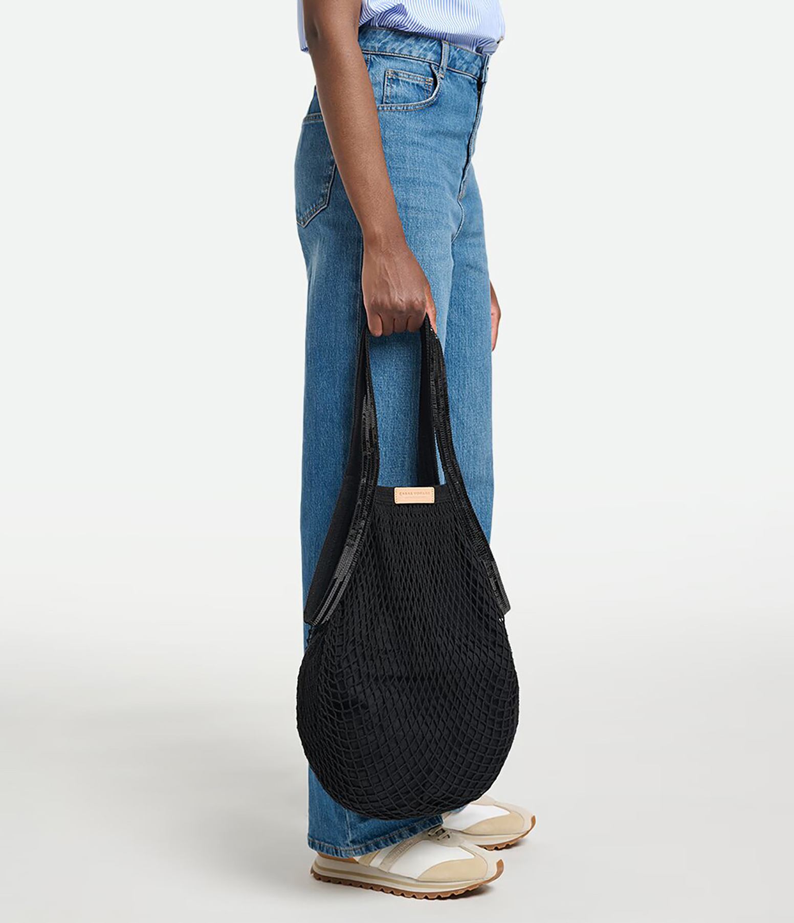 Black Mesh Bag