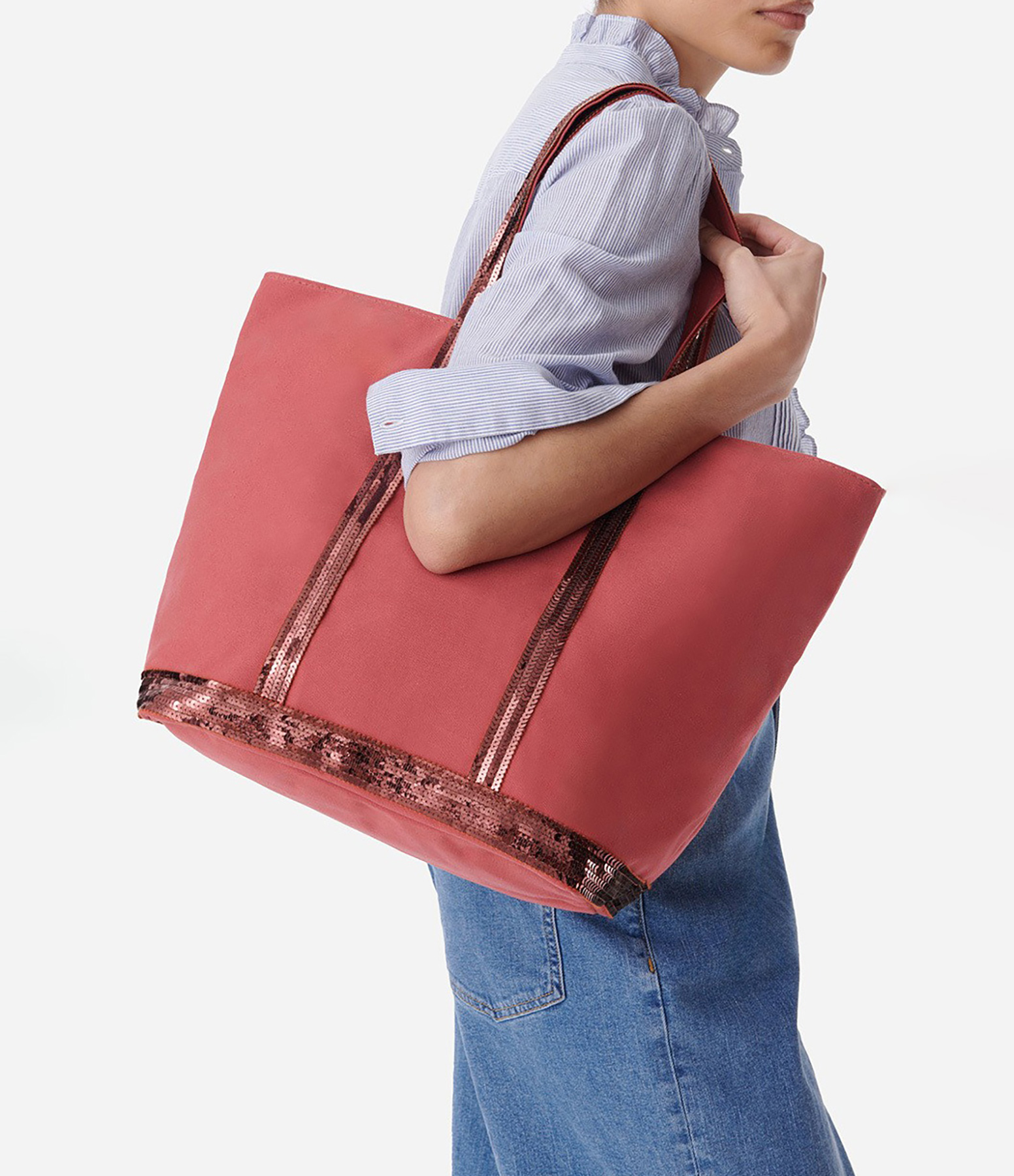 L Aubepine Canvas Tote Bag