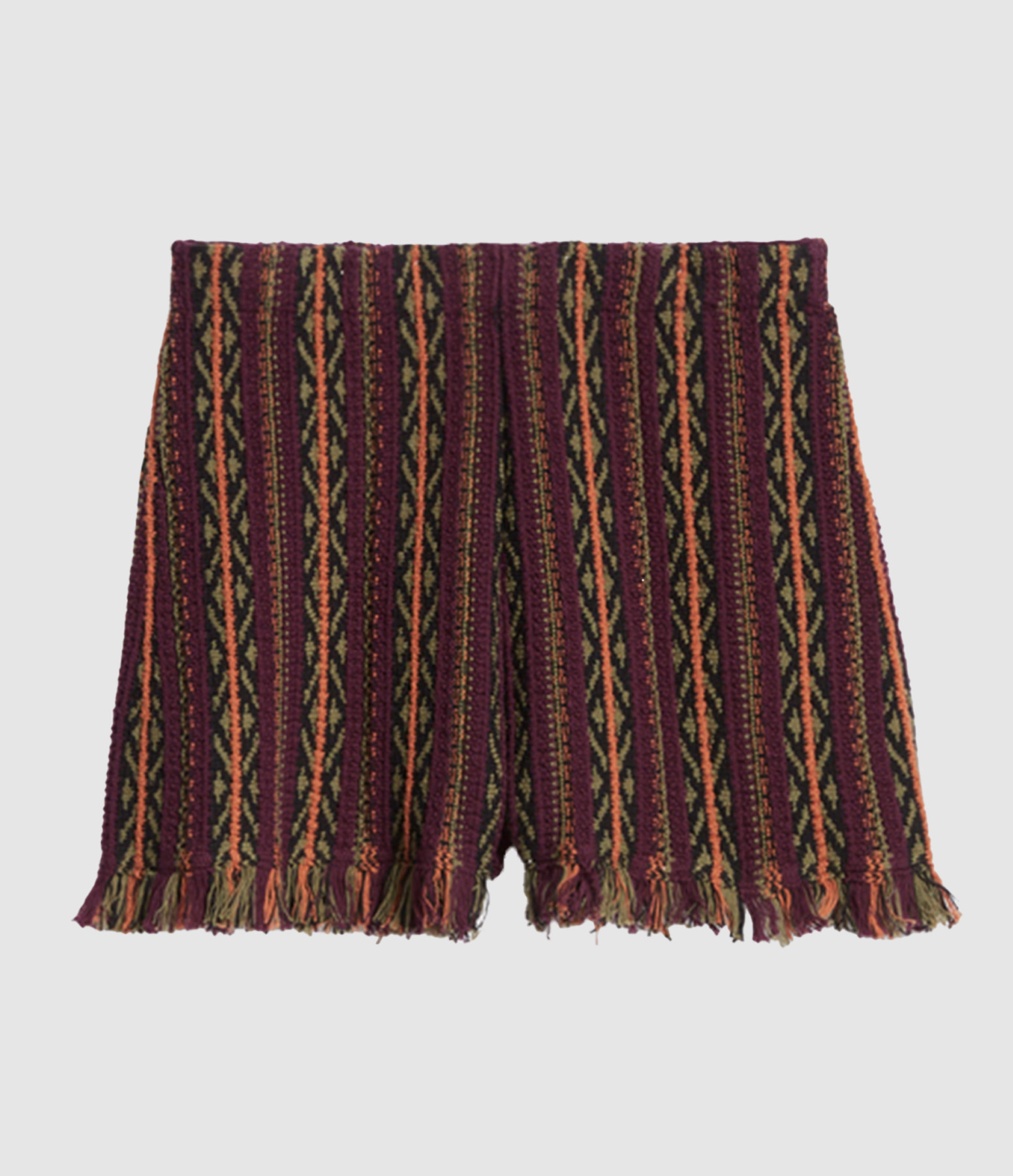 Estonia Cotton Shorts in Aubergine, Deià Capsule Collection