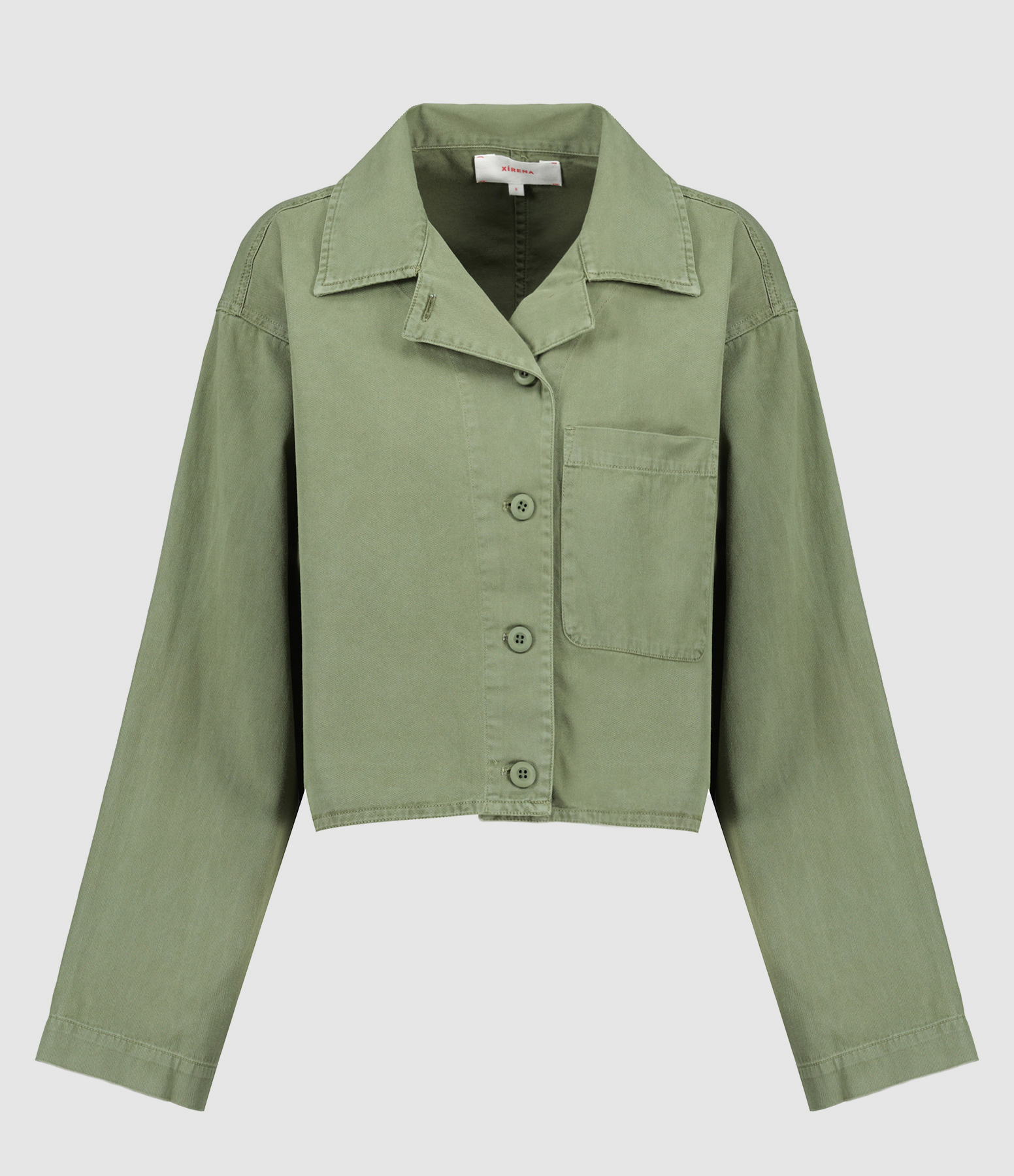 Haven Cotton Jacket in Fern Green