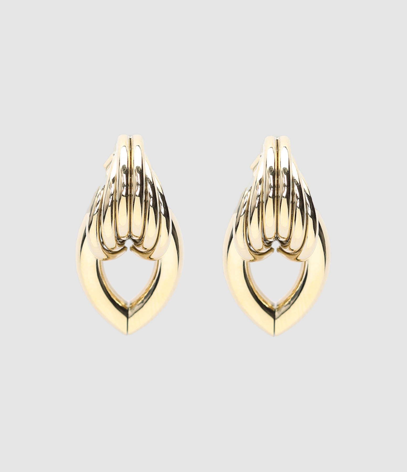 Boucles d'oreilles Lara Argent Doré
