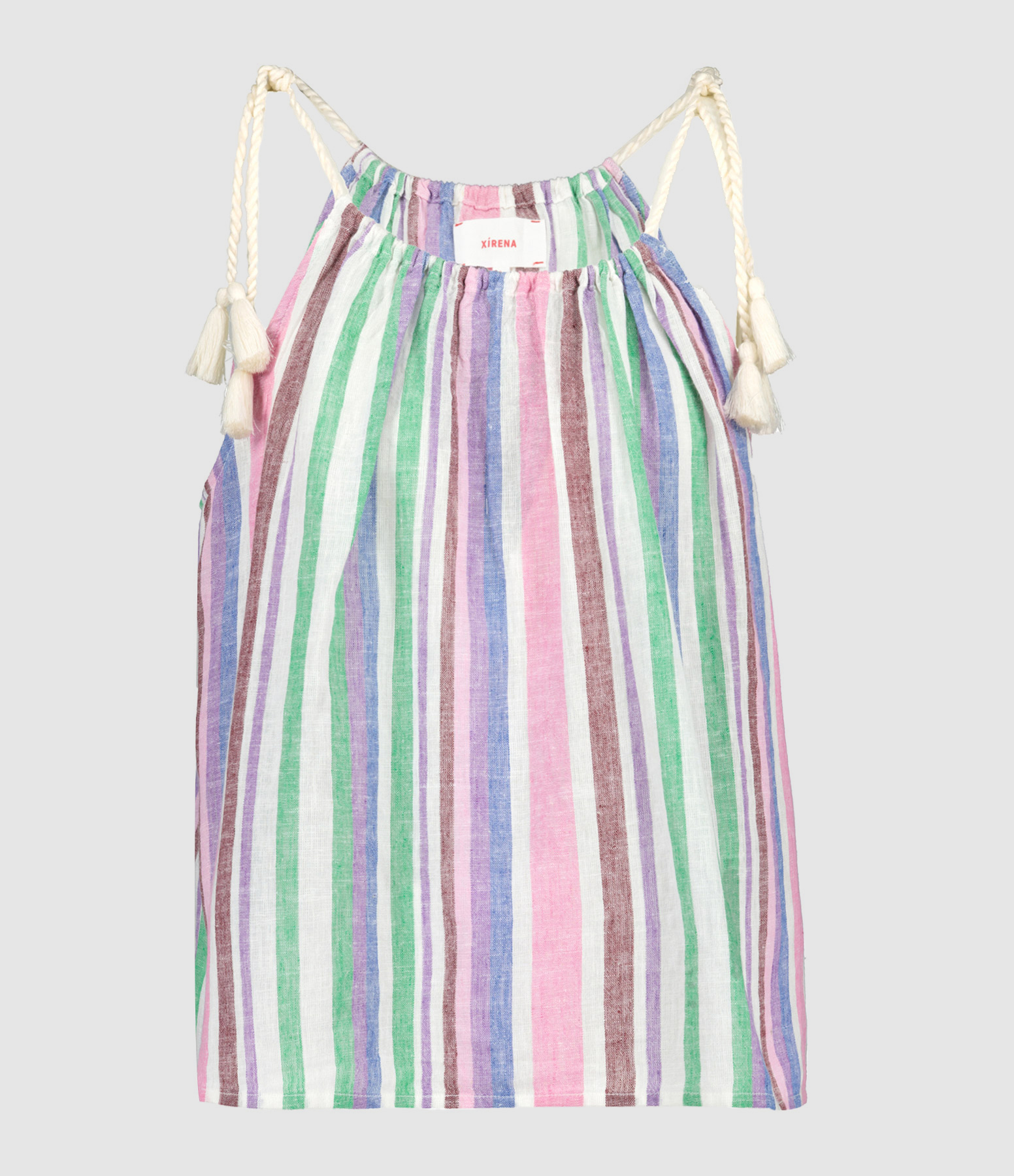 Tula Ivory Melange Cotton Top