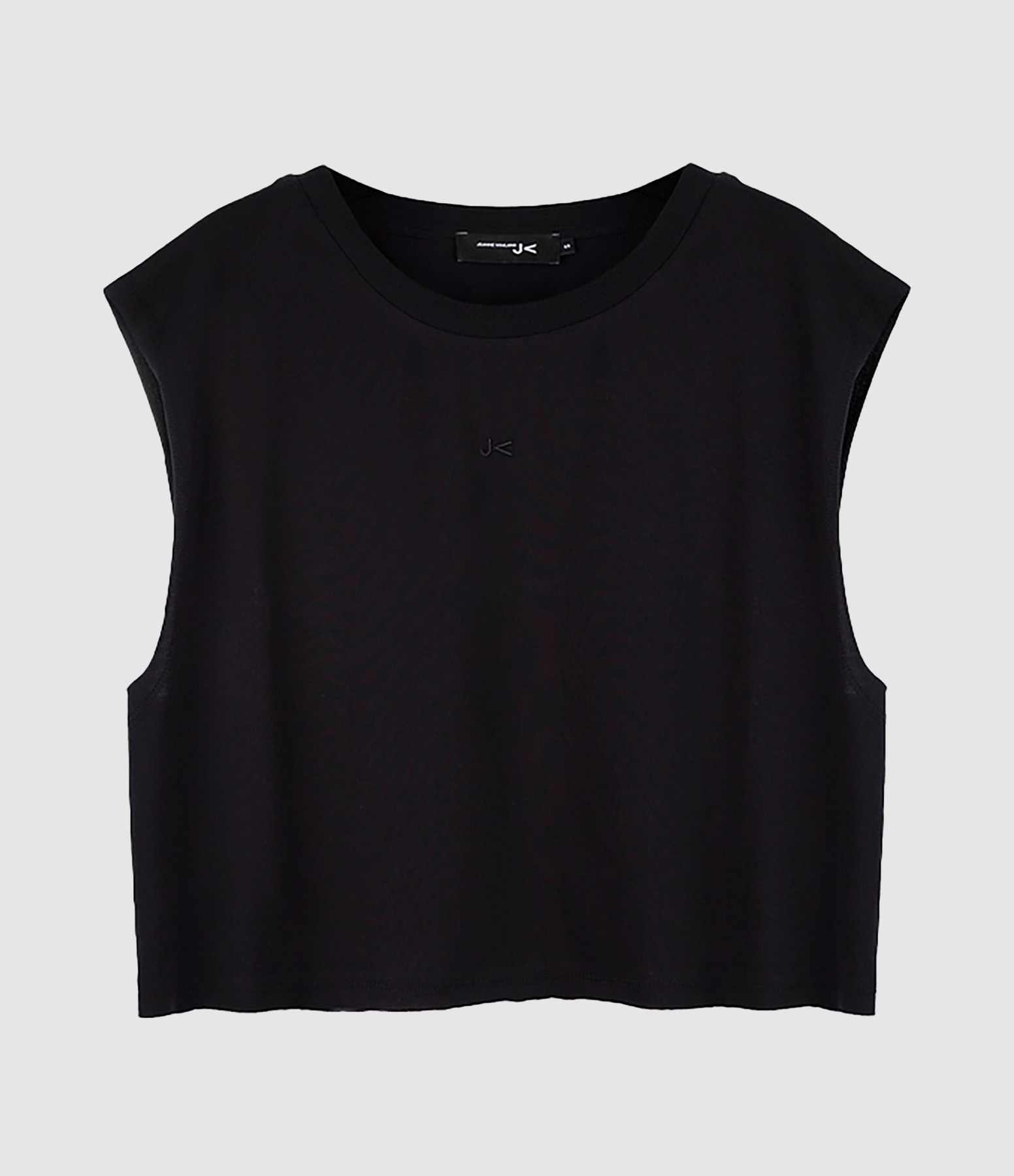 Lopi Crop Organic Cotton Tank Top – Black