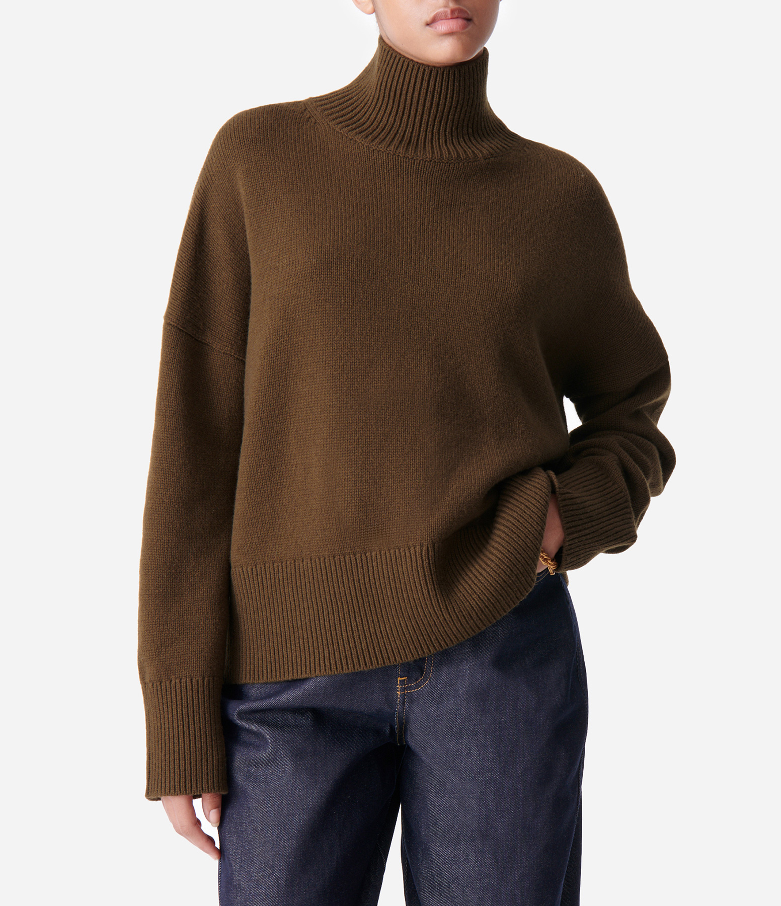 Malo Khaki Jumper