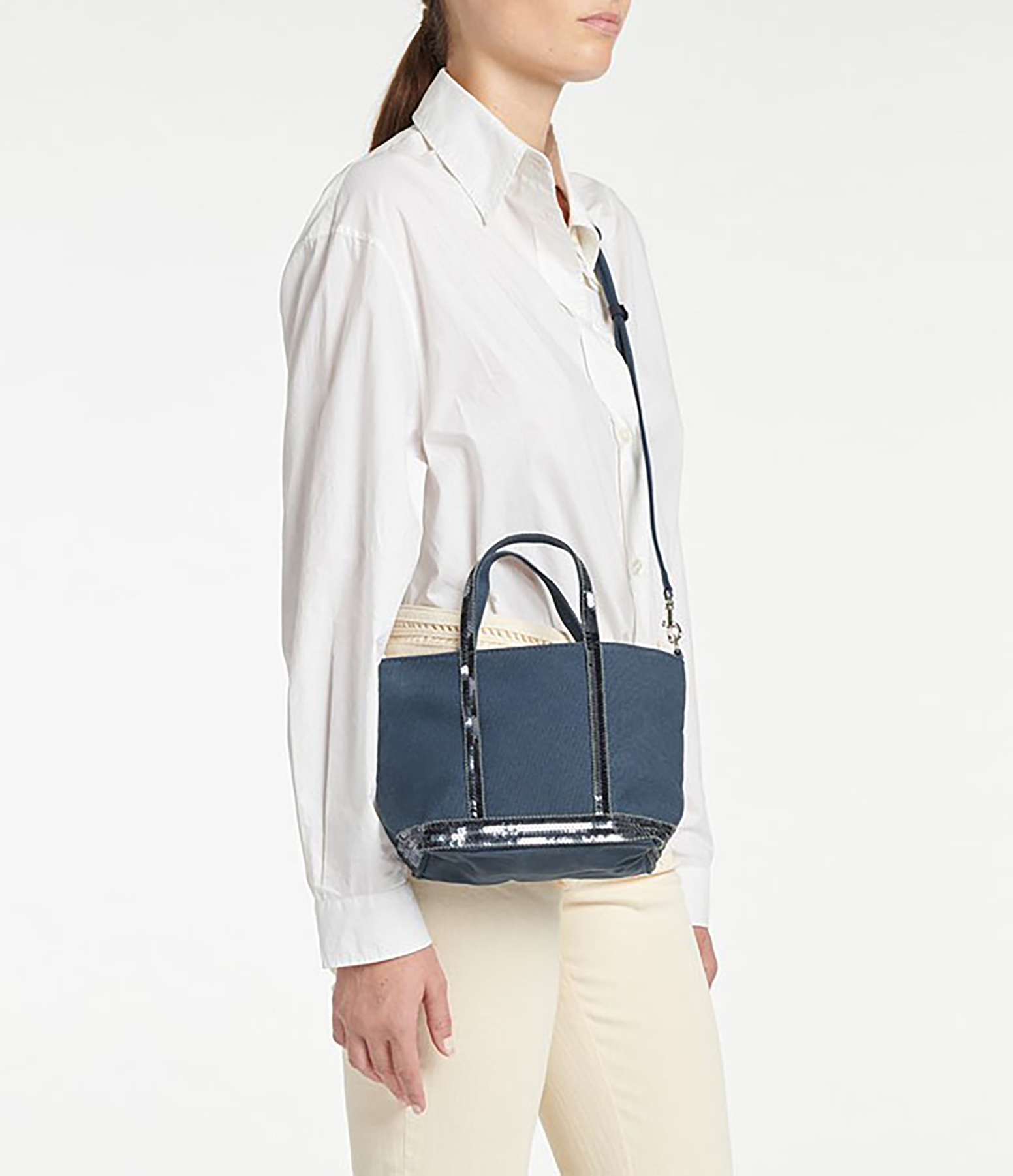 Pyrite XS Canvas Tote Bag with Zip