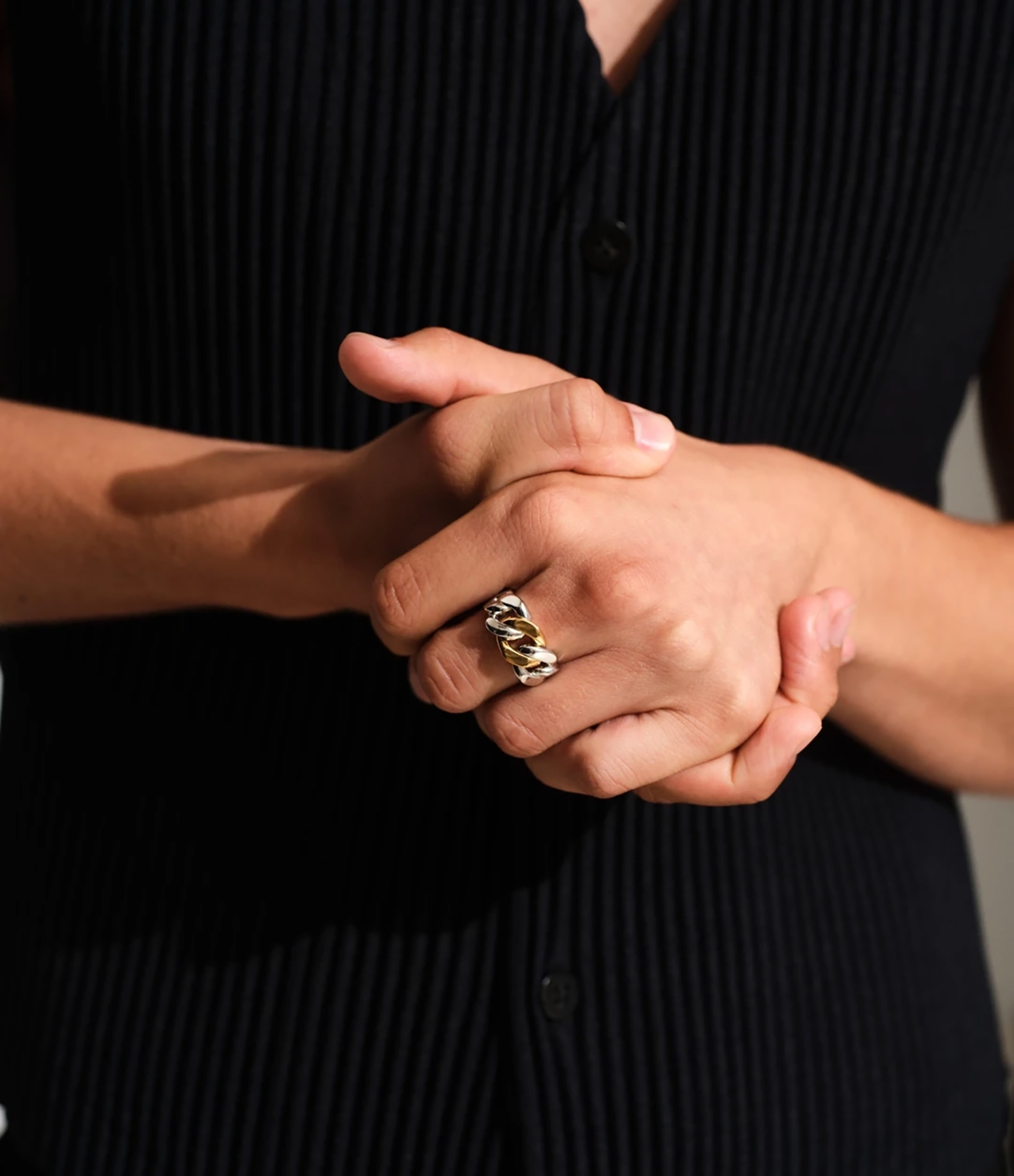 Dean Duo Silver Ring