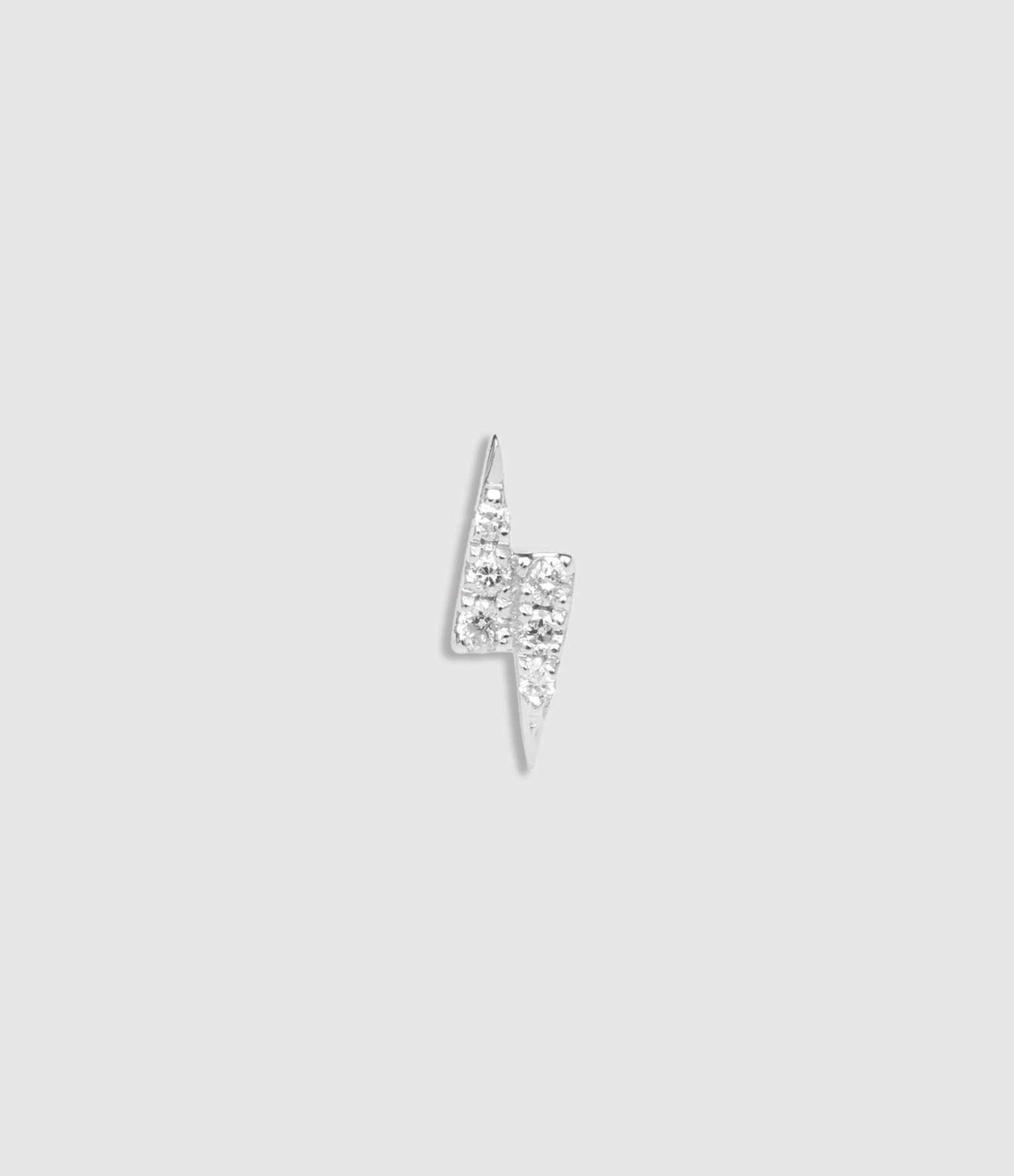 Magic Touch Lightning Diamond White Gold Piercing (sold individually)