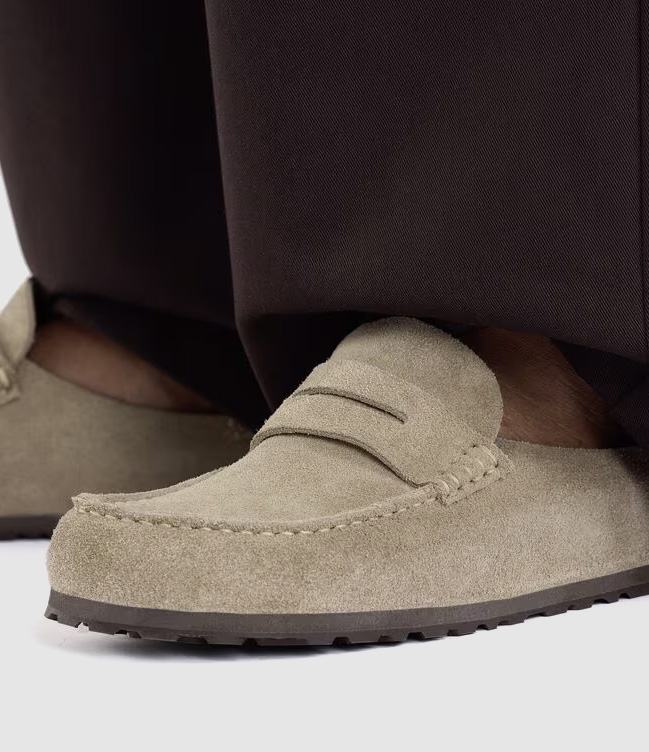 Naples Wrapped Leve Mules – Taupe Bg