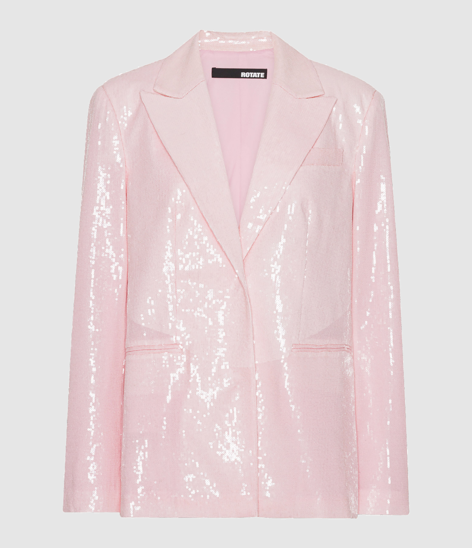 Orchid Pink Sequinned Blazer