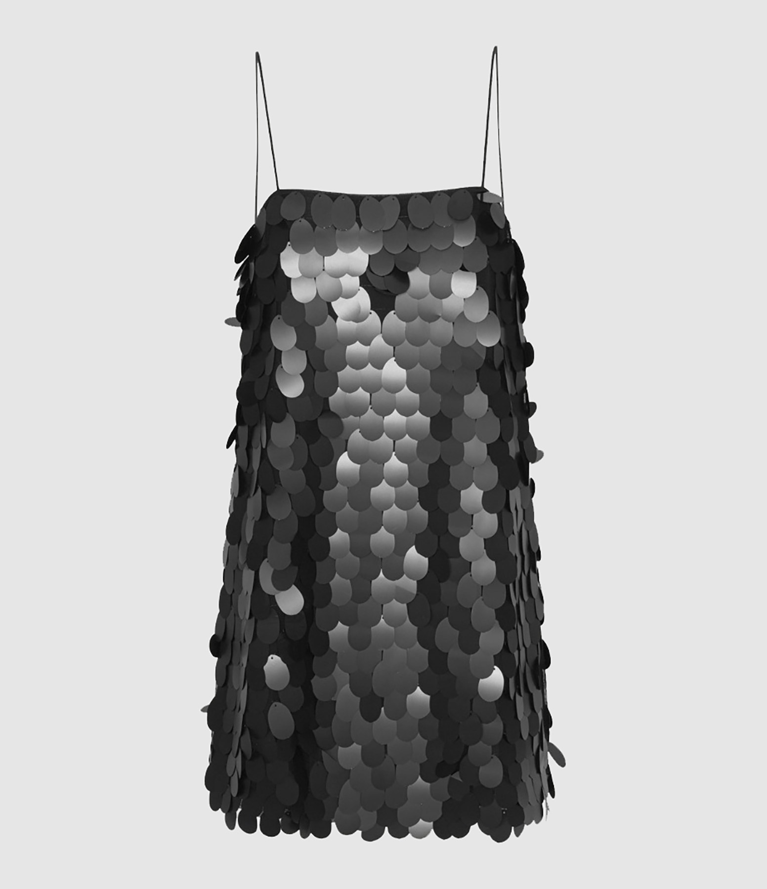 Black Sequinned Dress