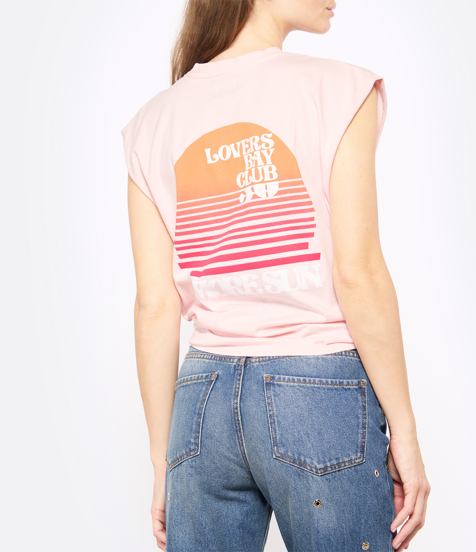 Pink tank top