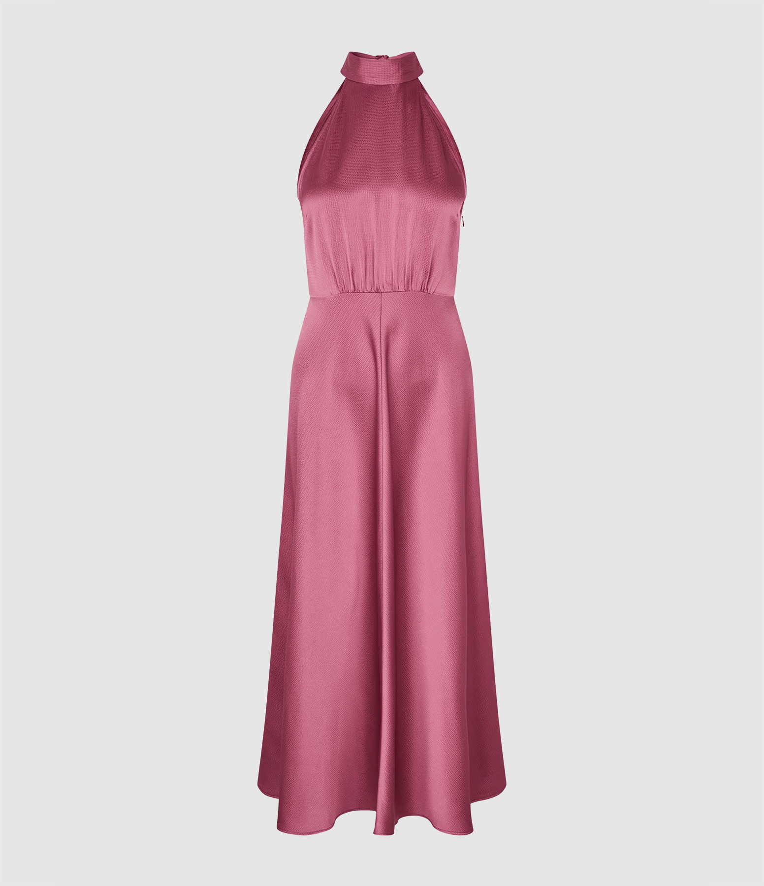 Rheo Long Dress in Rose Wine
