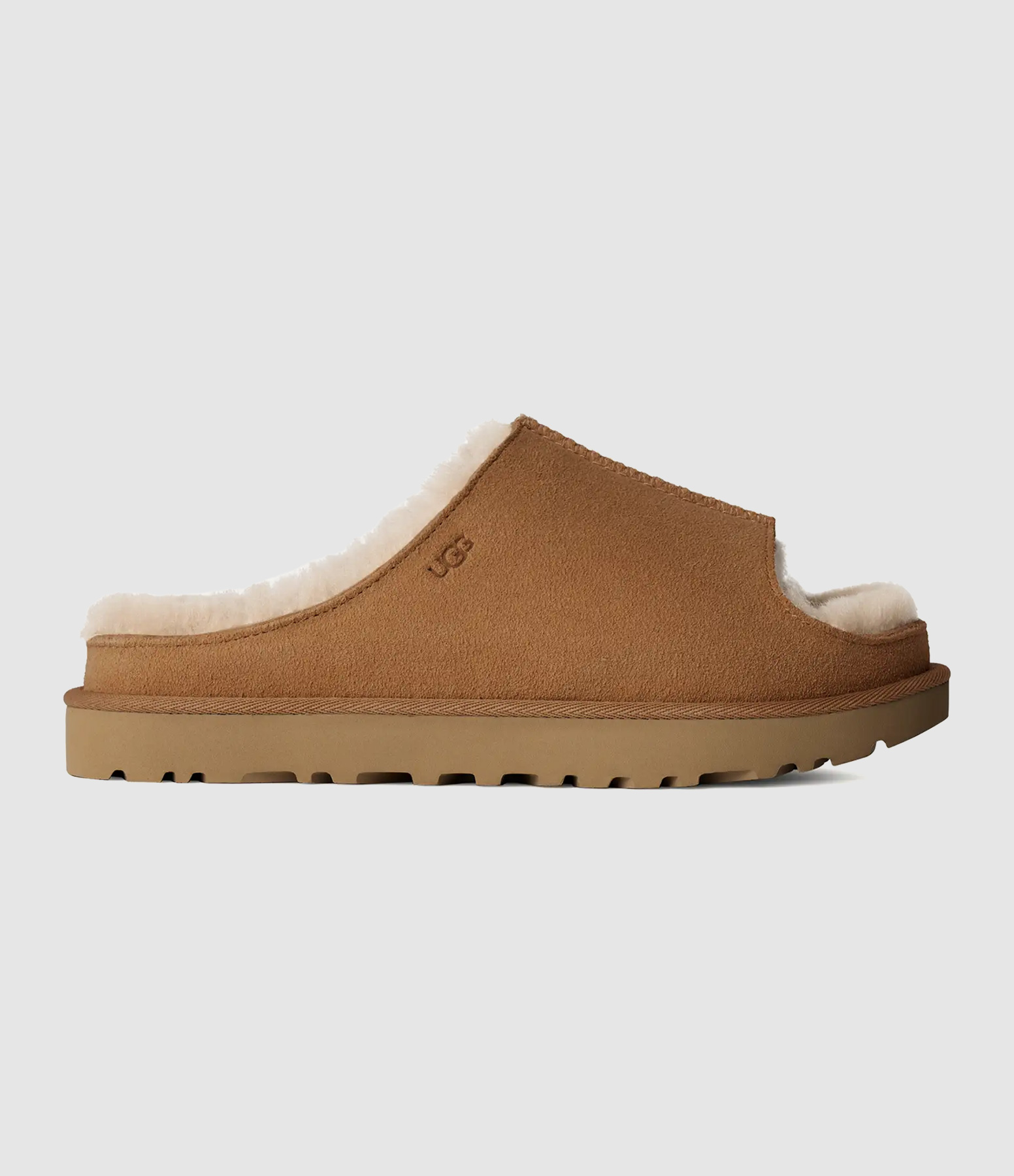Greenport Slide Chestnut Slippers