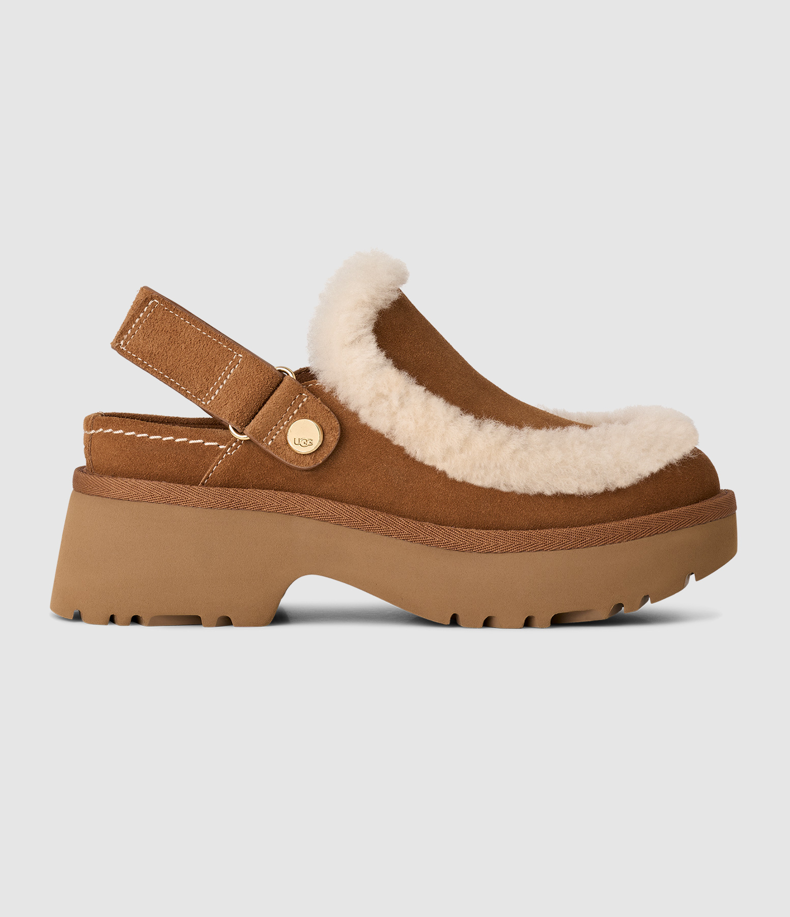 Esmee Chestnut Clogs