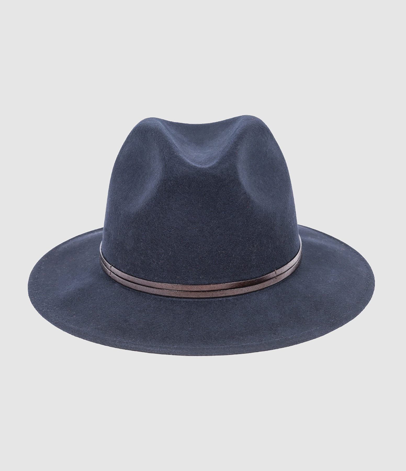 Navy Felt Hat
