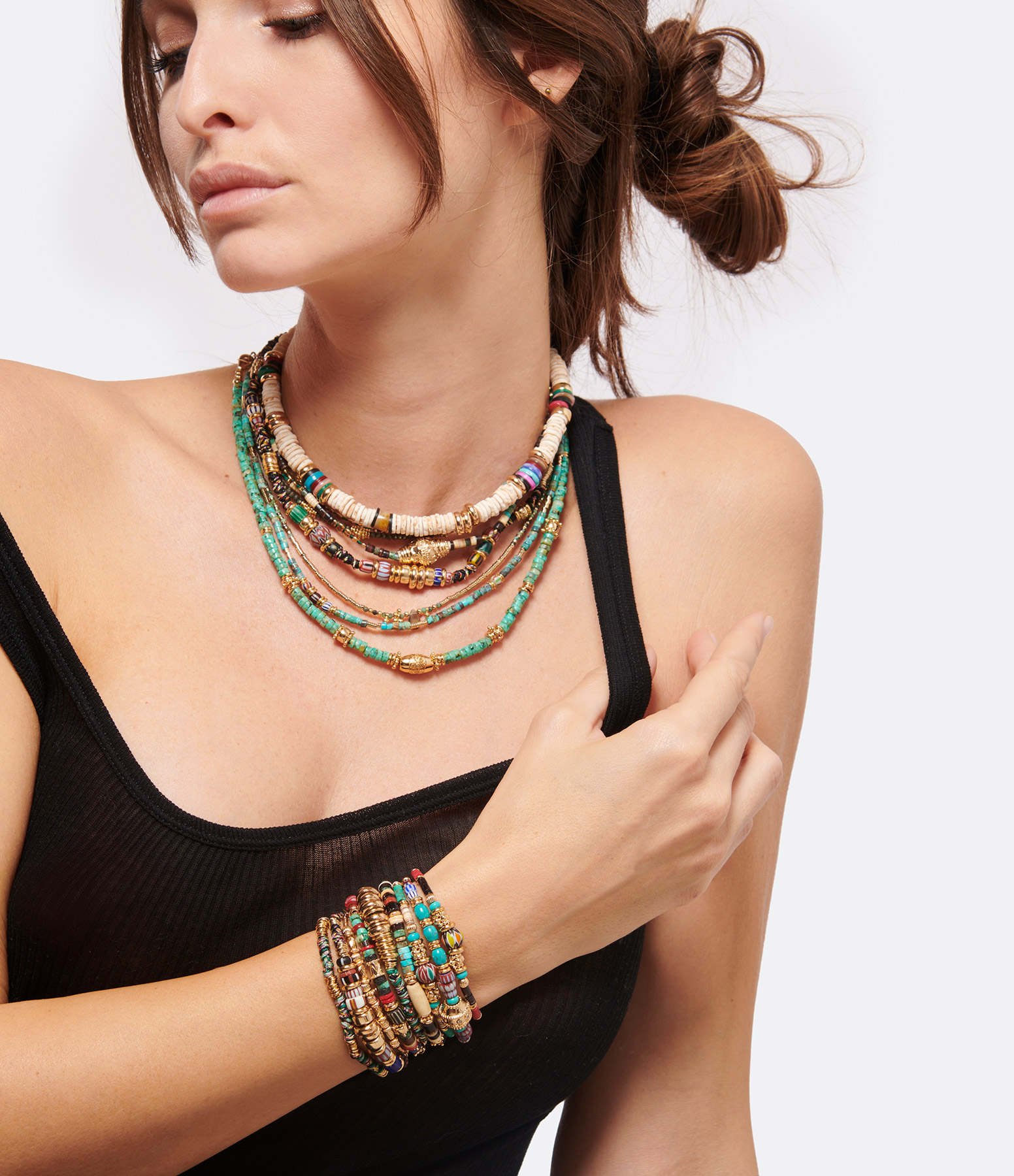 Masai XXL2 Black Necklace