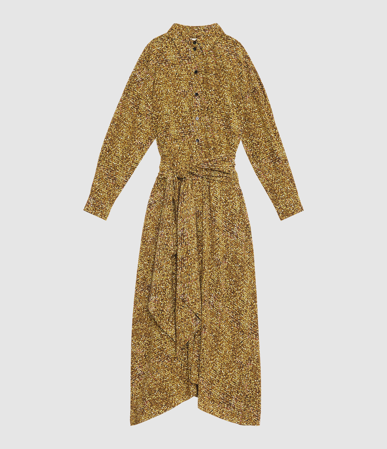 Samantha Ochre Dress