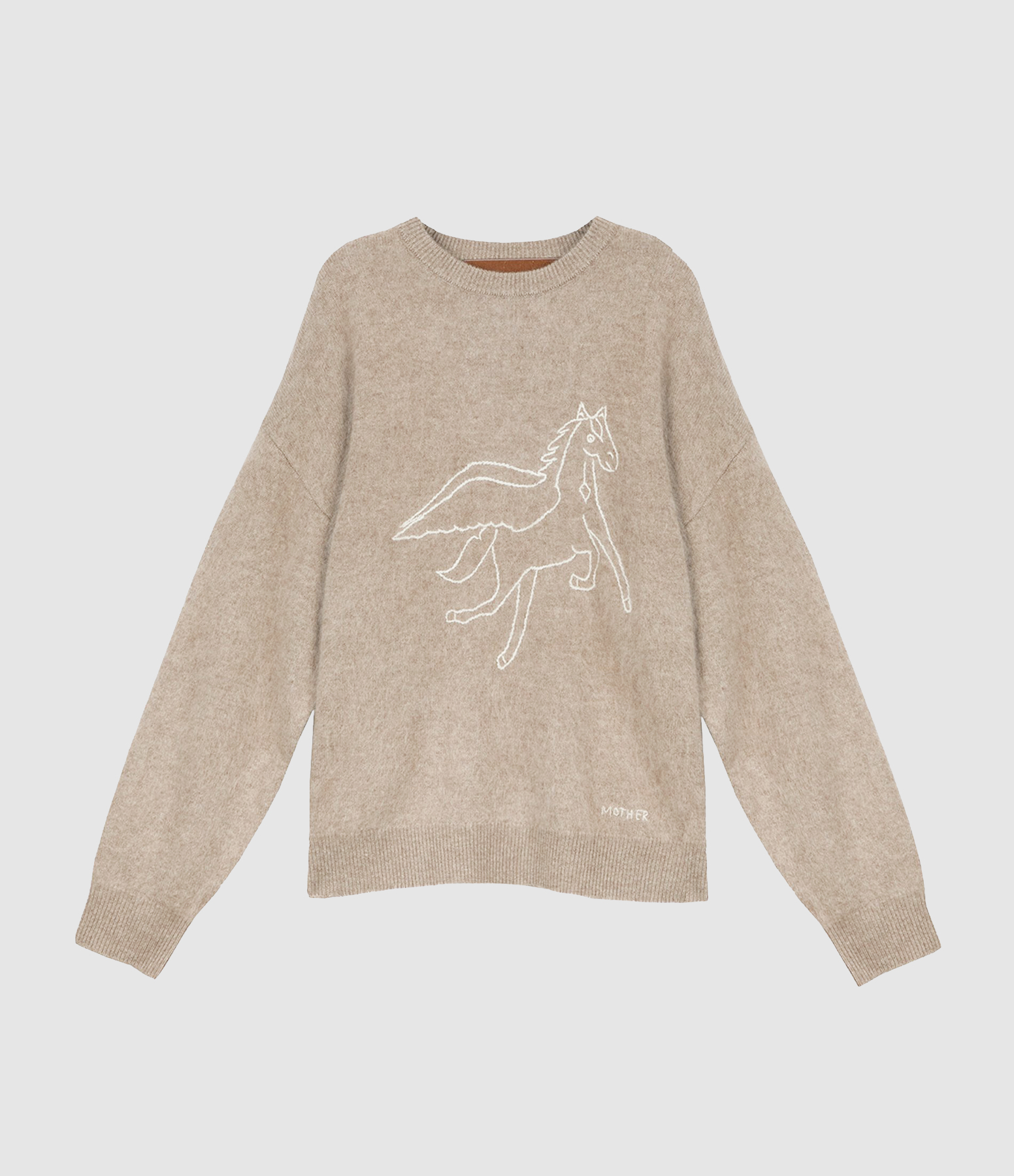 The Biggie Jumper in Wheat