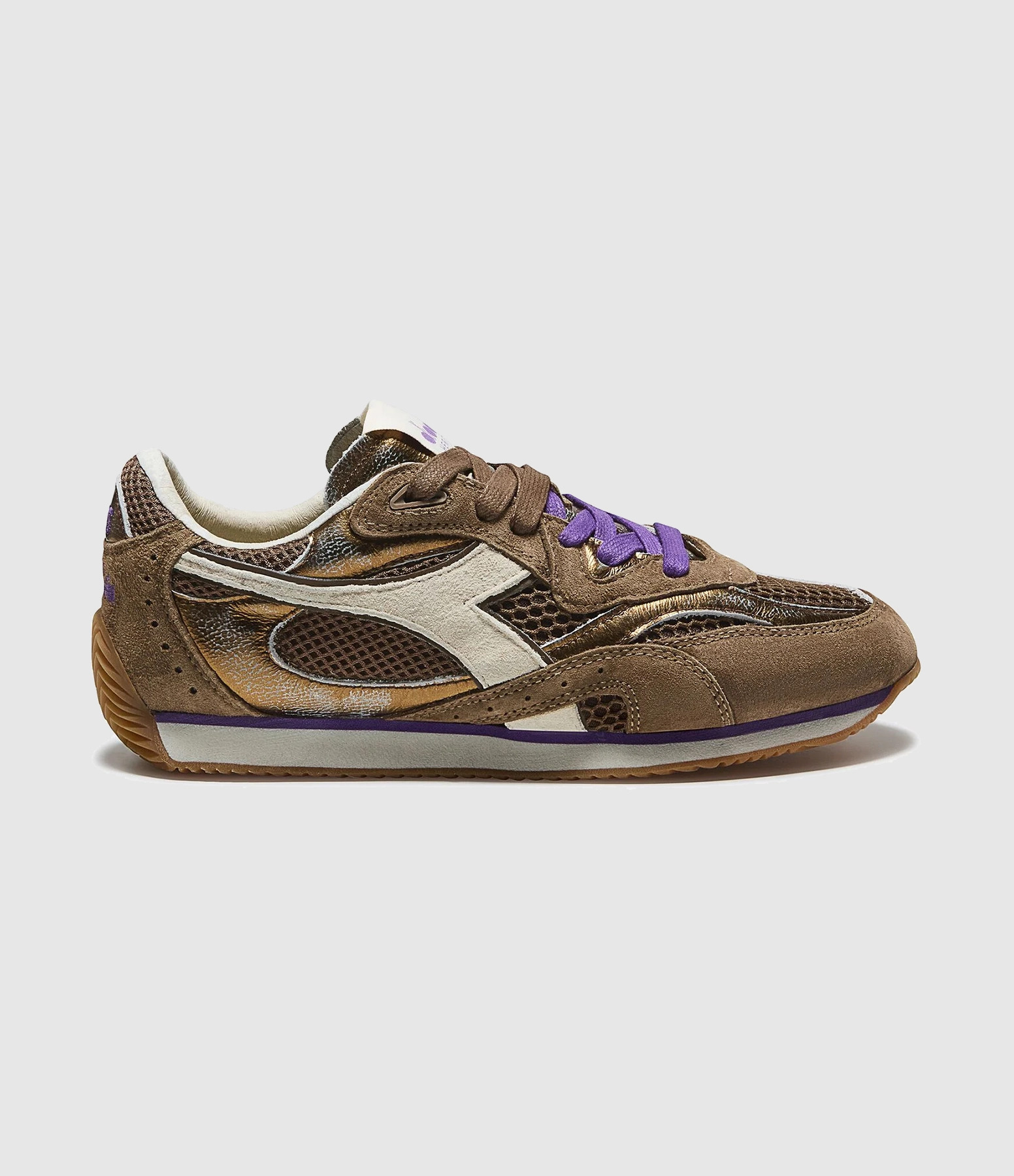 Revenge Mesh Team Trainers in Cinnamon Brown