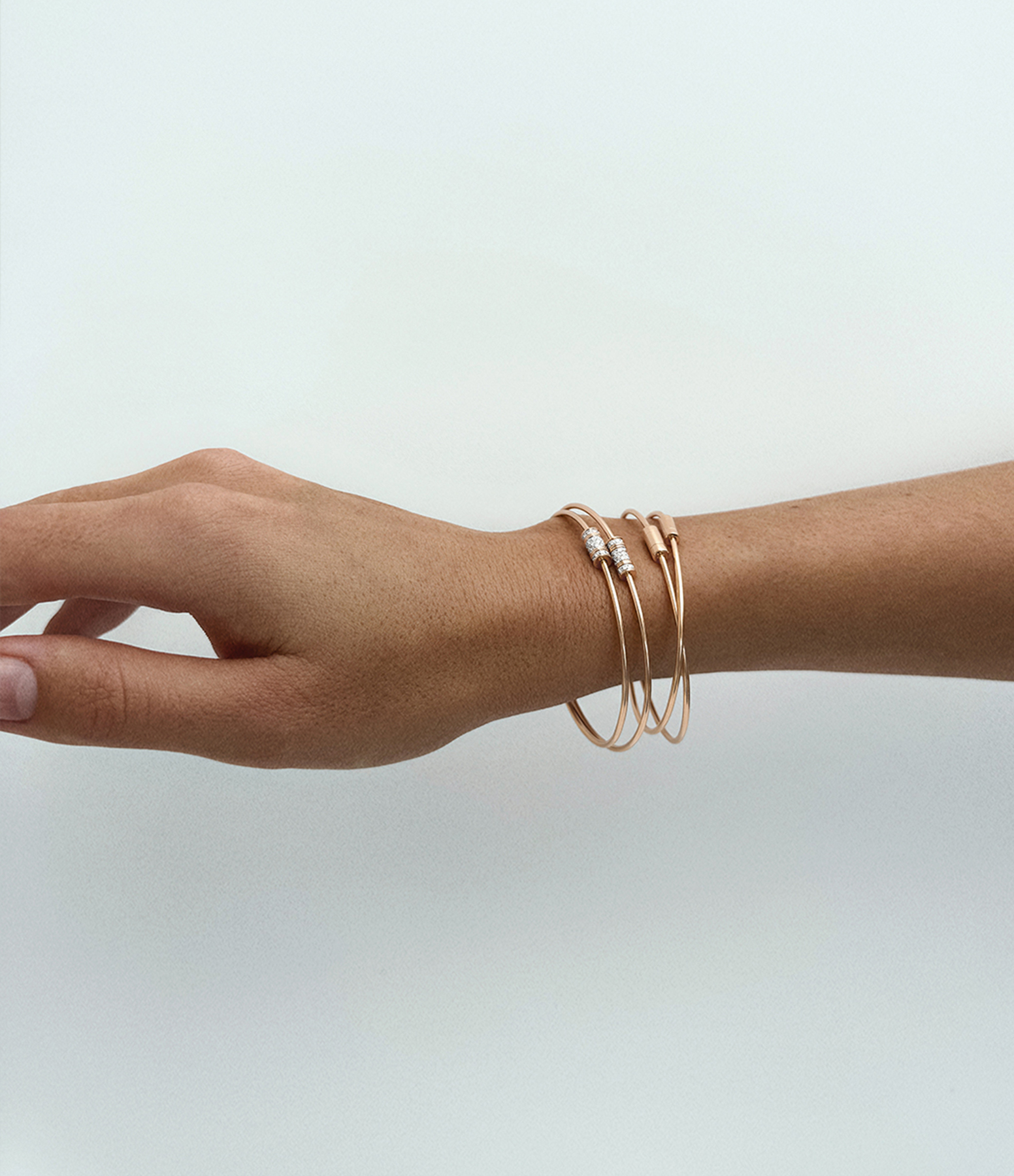 'Le Fil de la Vie' Rose Gold Bracelet