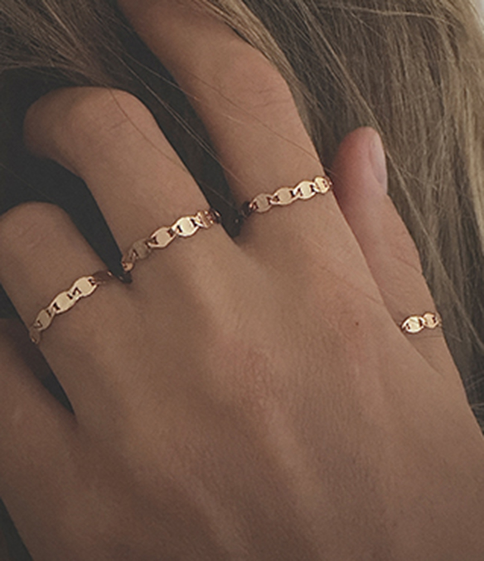 Skin Tattoo 3.0 Rose Gold Ring