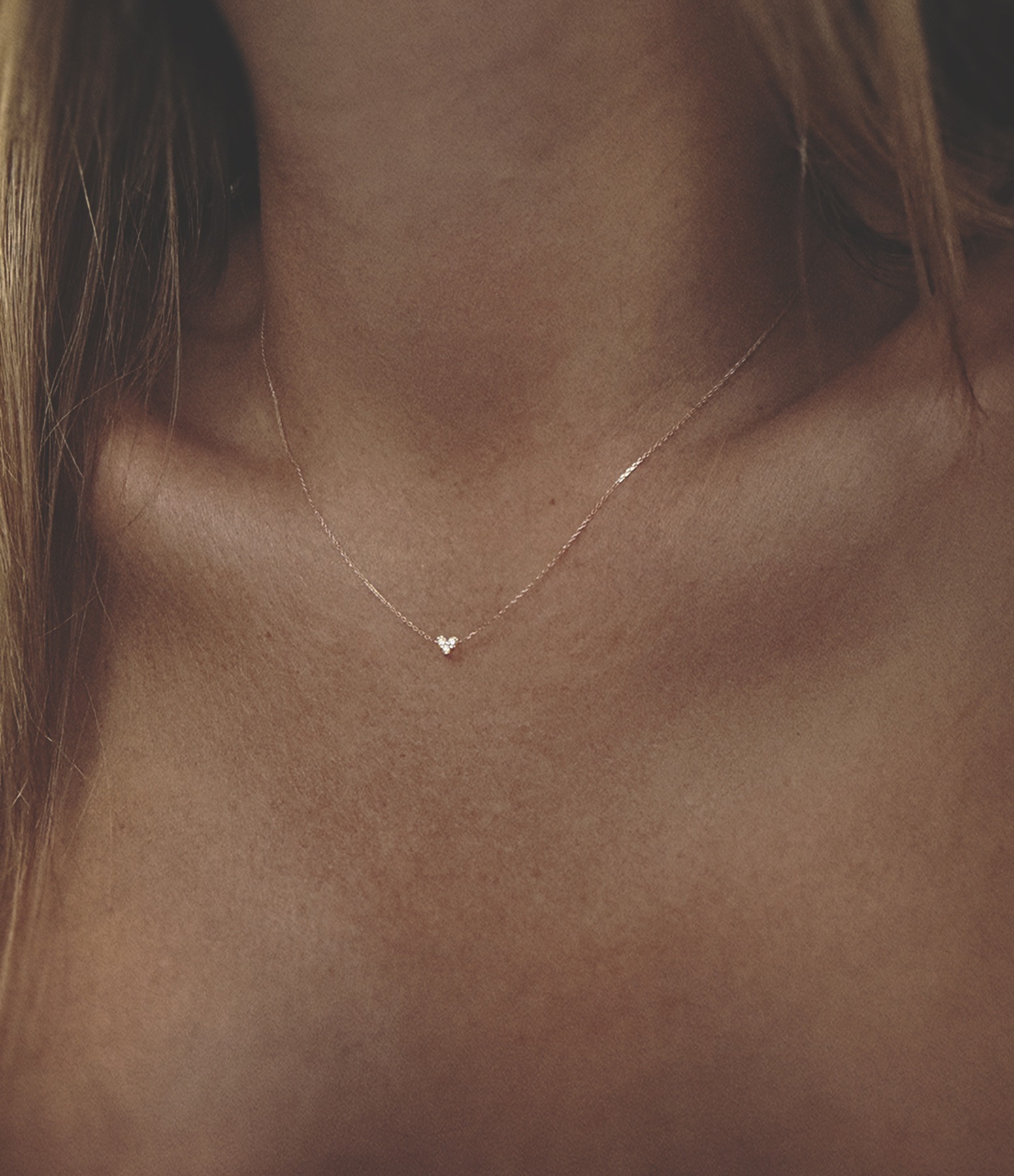Angie Collier, Rose Gold with Pavé Diamonds
