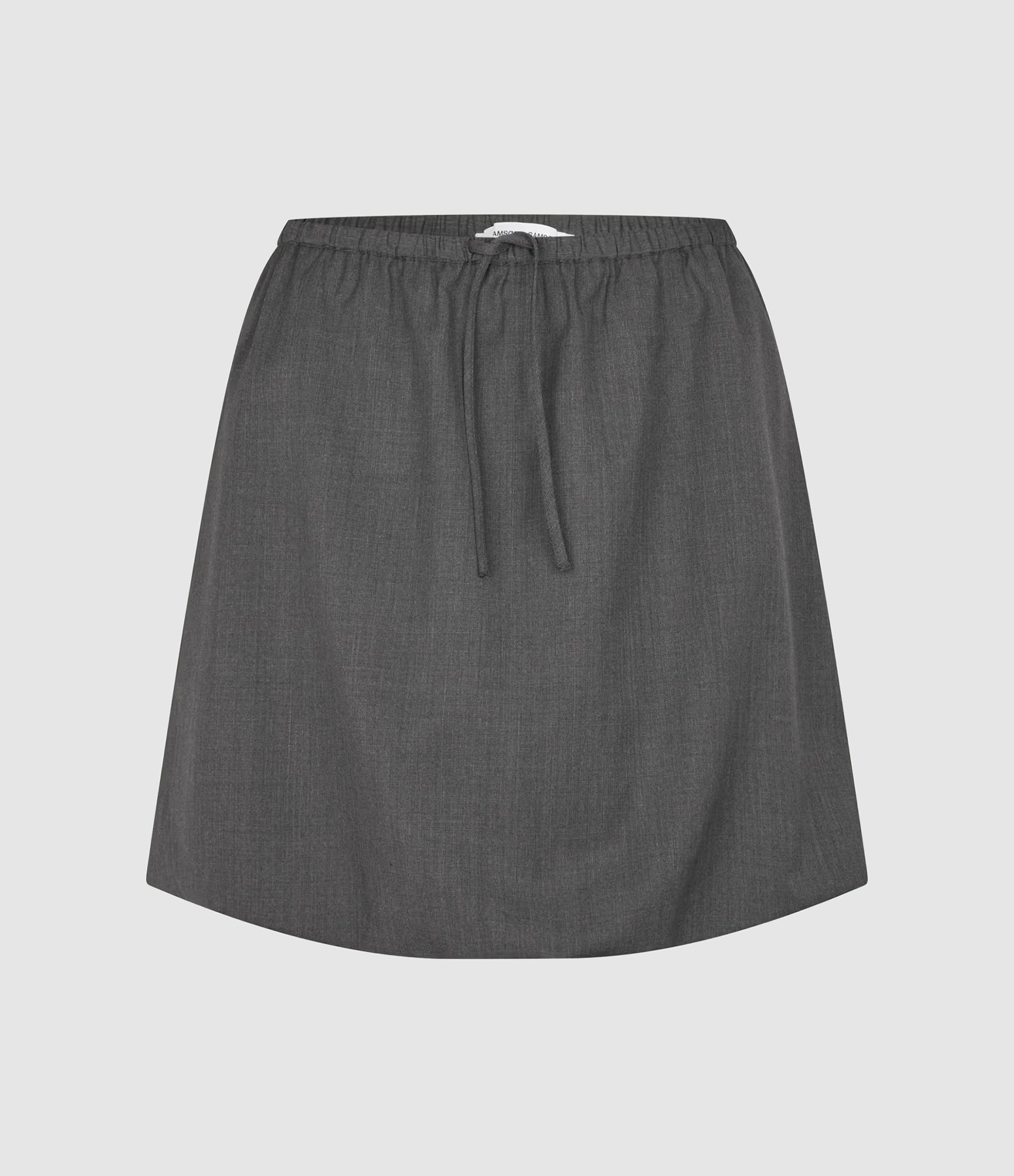 Saroko Short Skirt in Dark Grey Mel