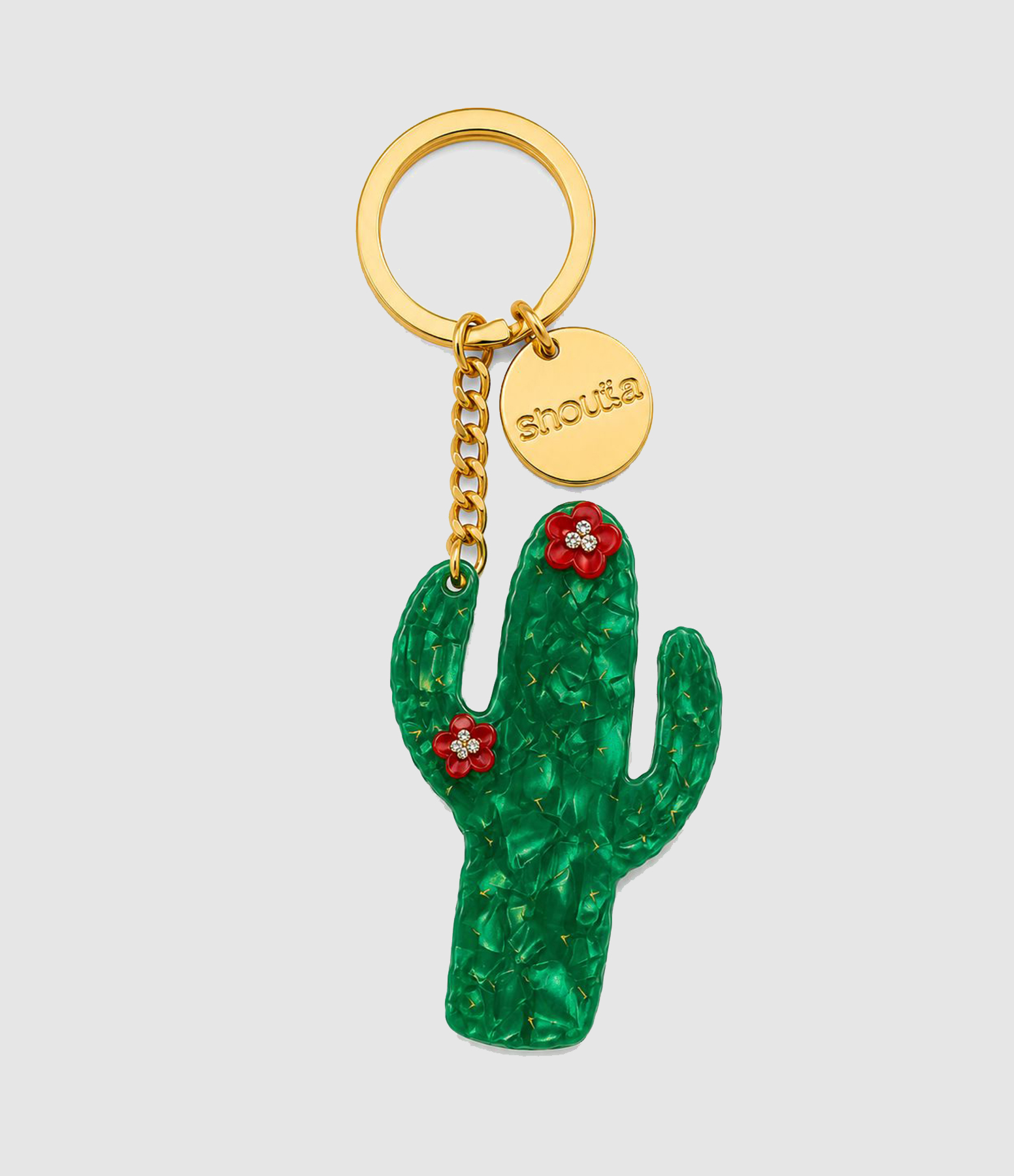 Cactus Keyring