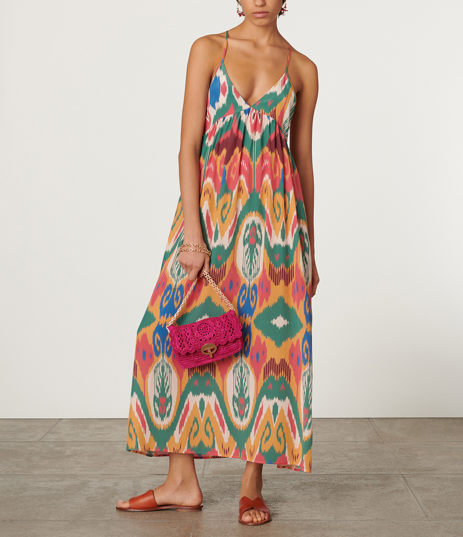 Aina Multicoloured Maxi Dress, Mexico Capsule Collection