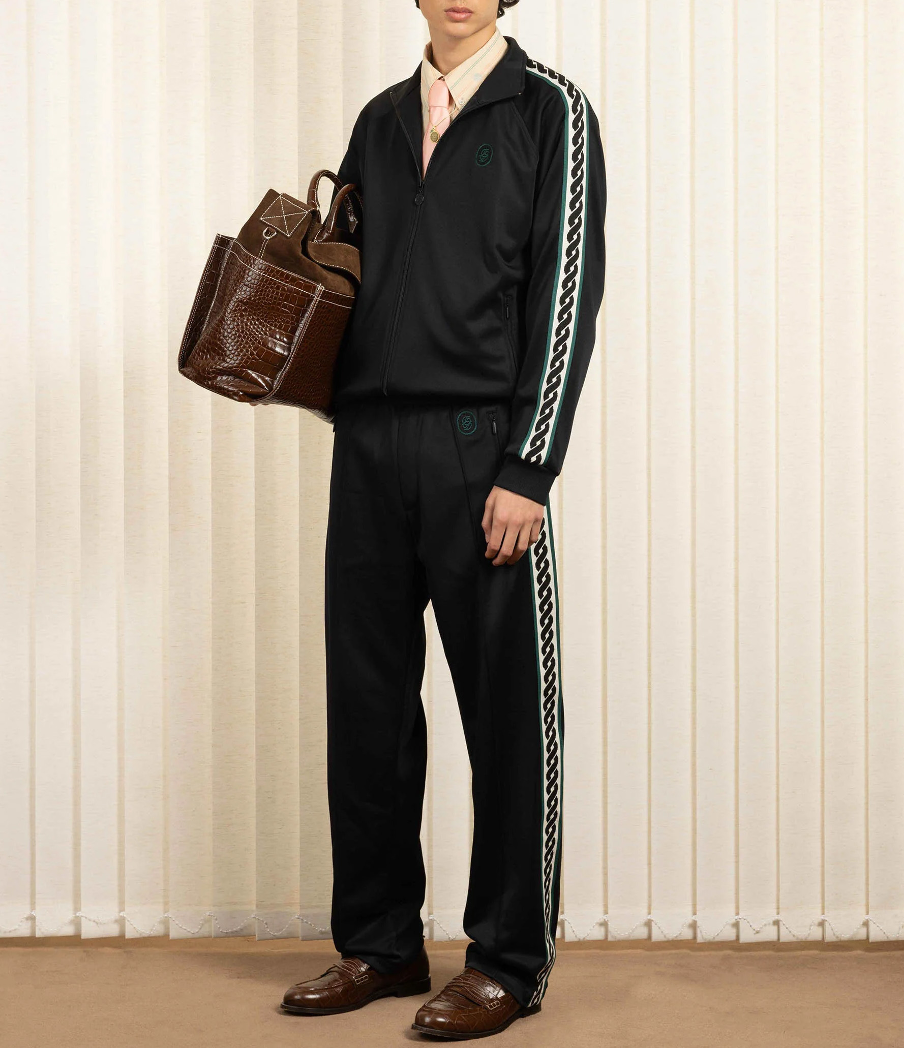 Black Tracksuit Top