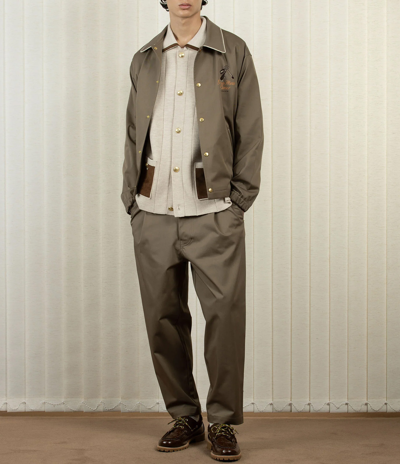 Men’s Grand Hôtel Jacket in Taupe