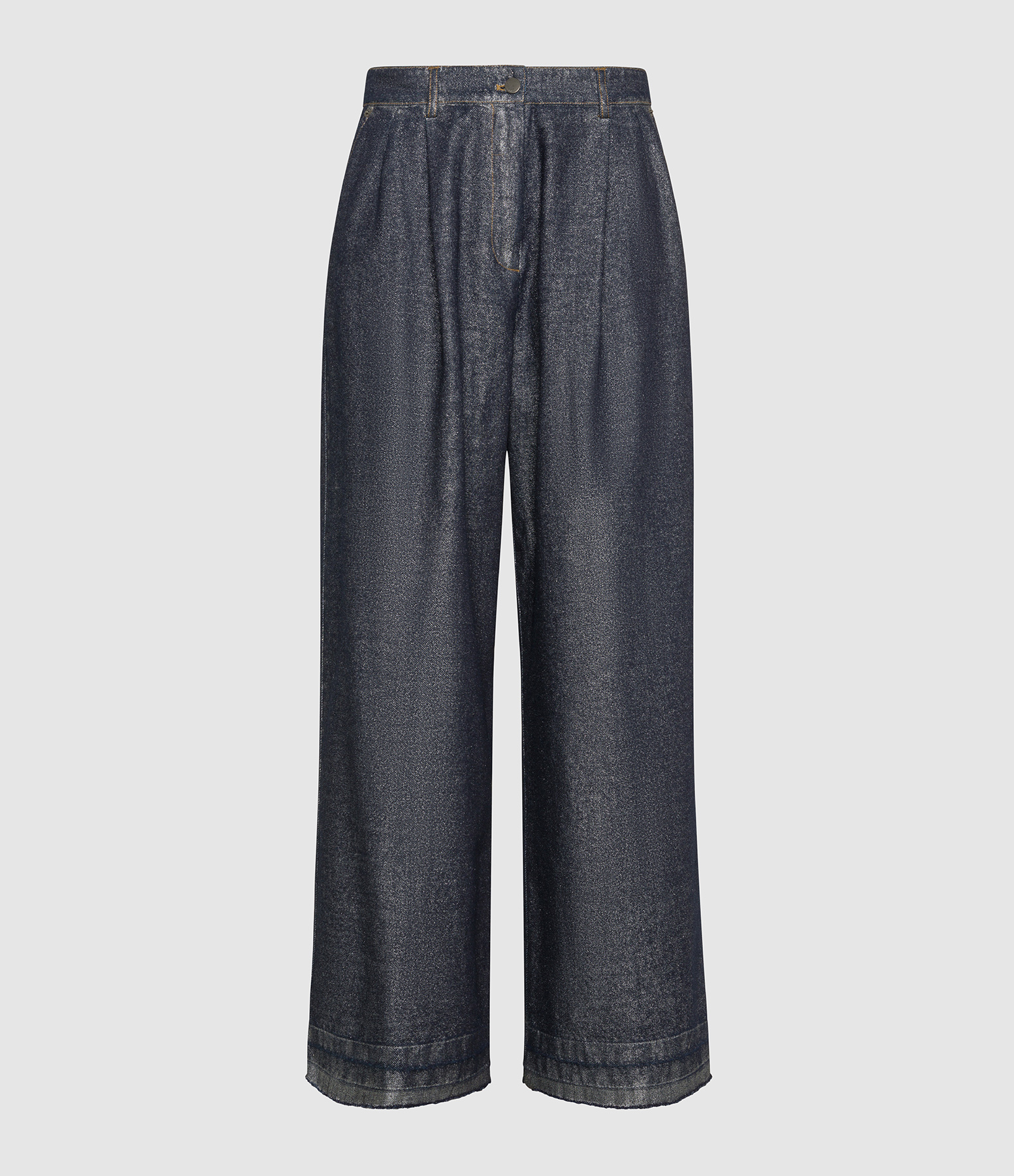 Kyoto Trousers in Silver Blue