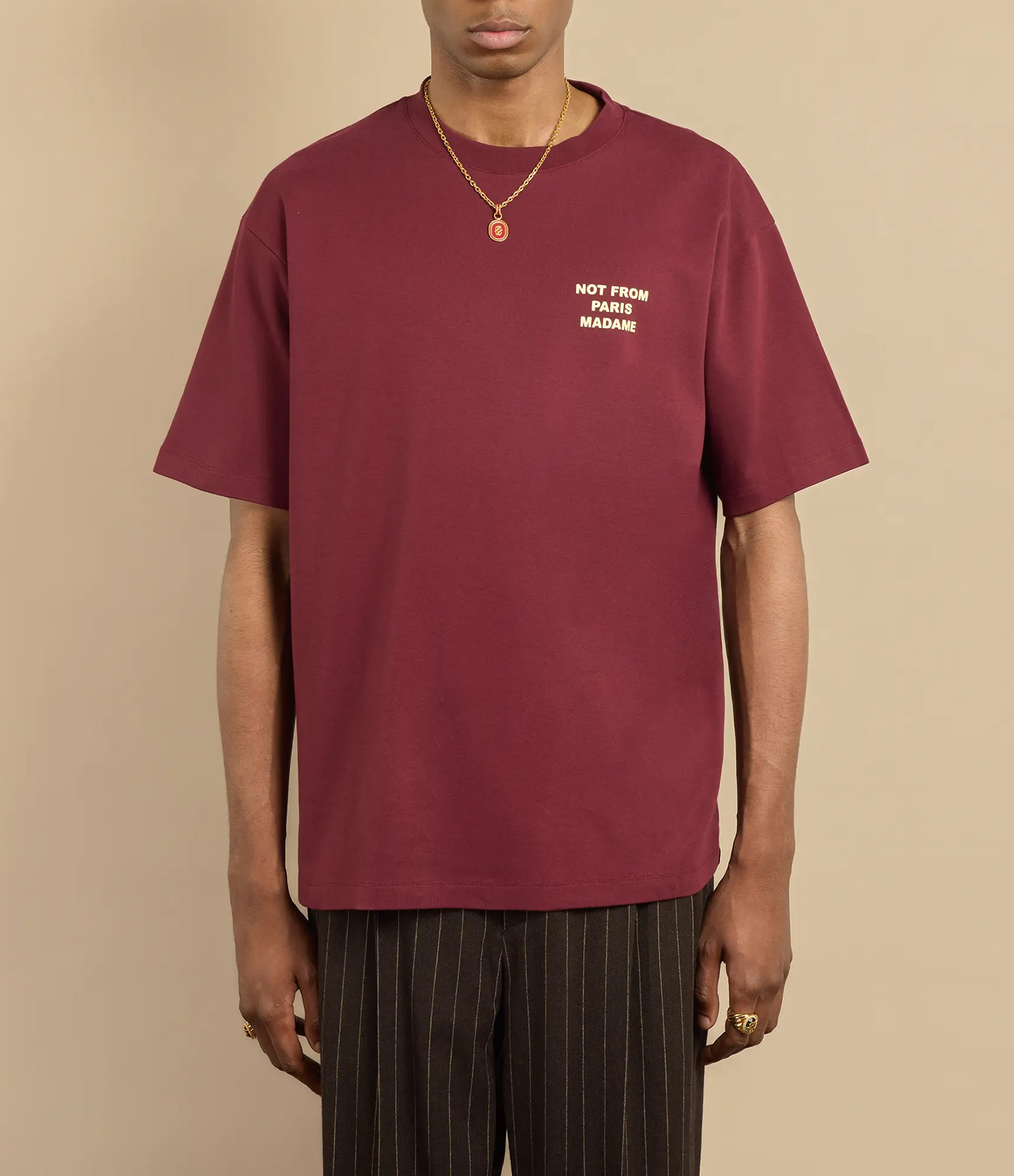 'Wine' Slogan T-shirt