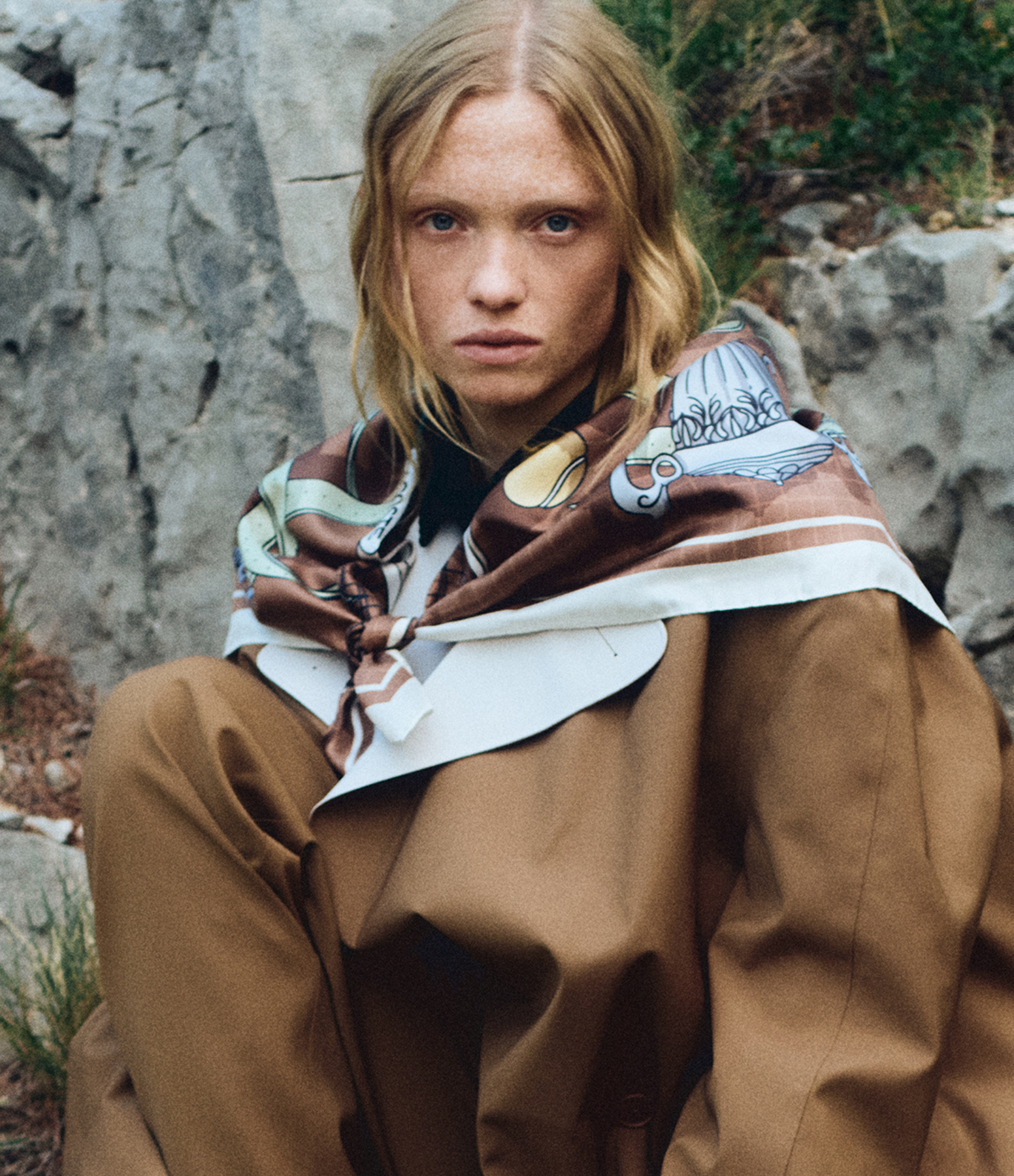 Elderton Scarf, A/W25 Catwalk Collection