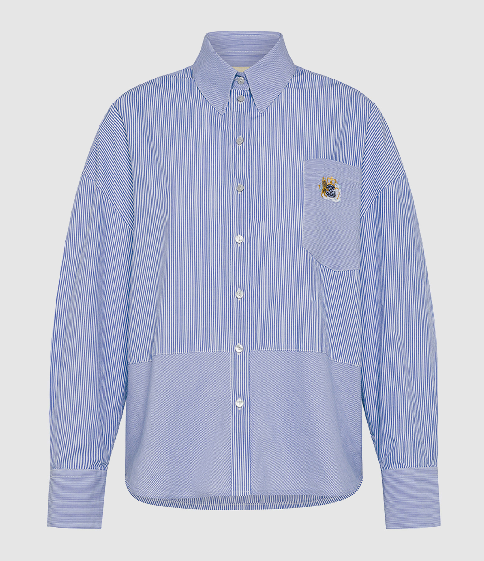 Clare Azzurro shirt