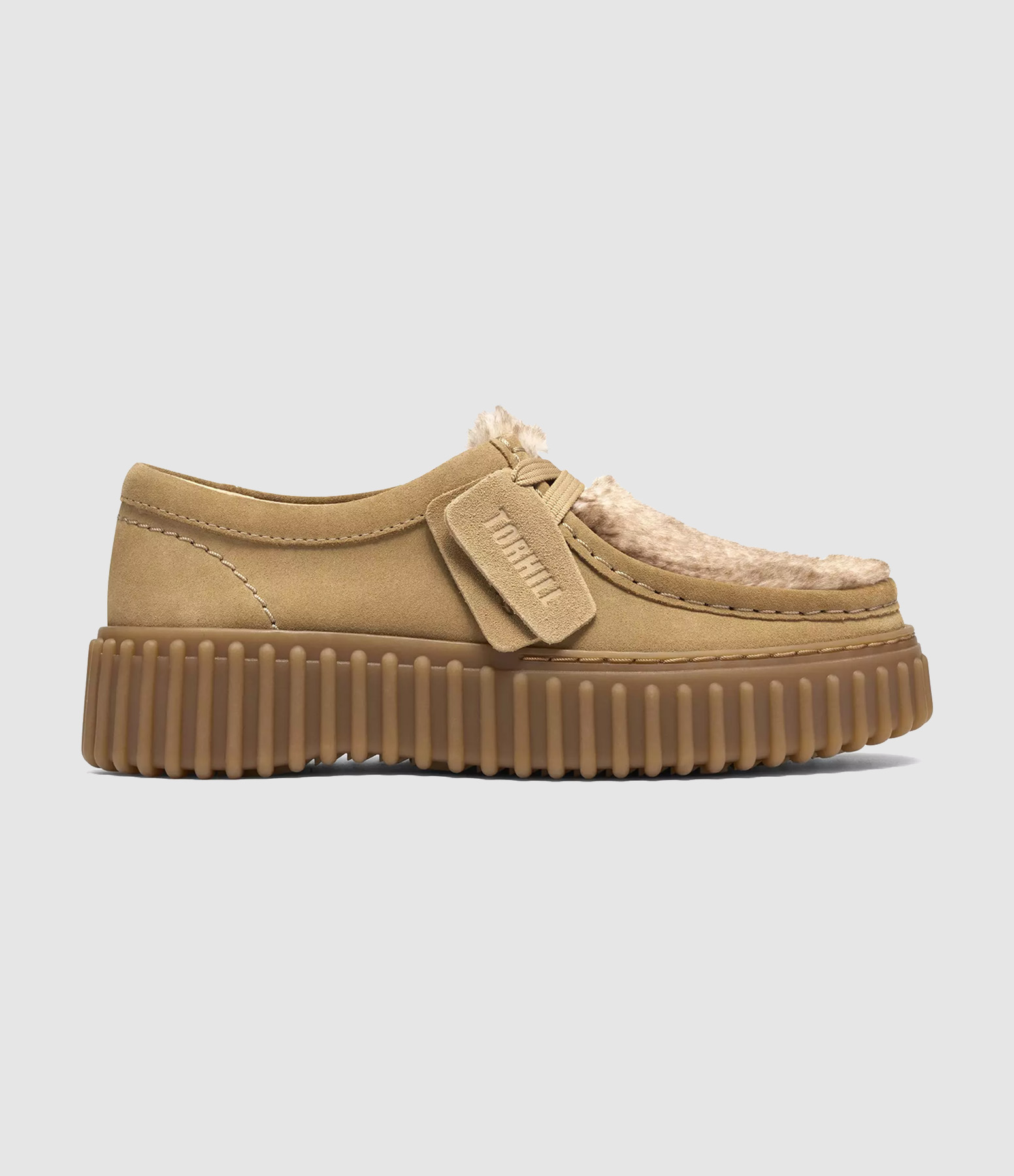 Torhill Bee Warm Sand Suede Loafers