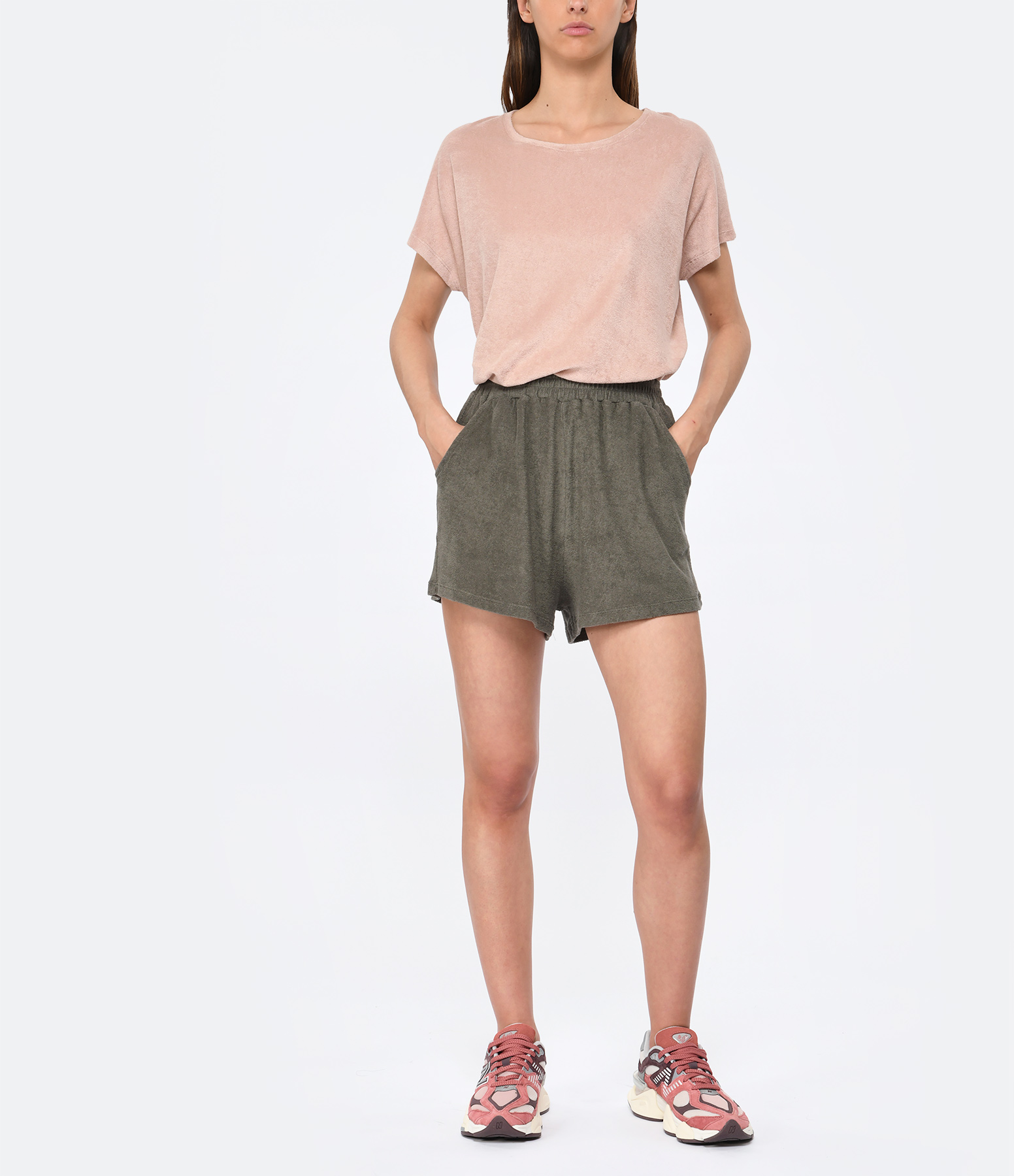 Military-style shorts